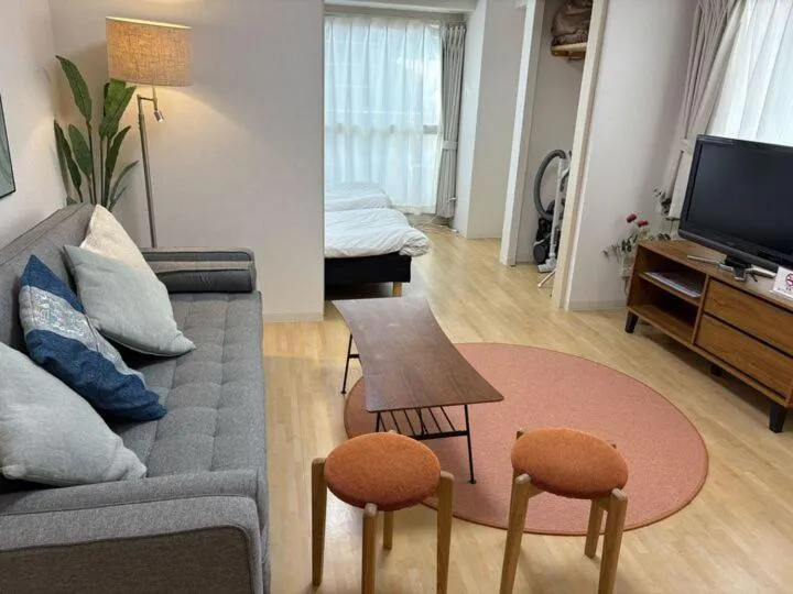 Living room in SAPPORO HILLS