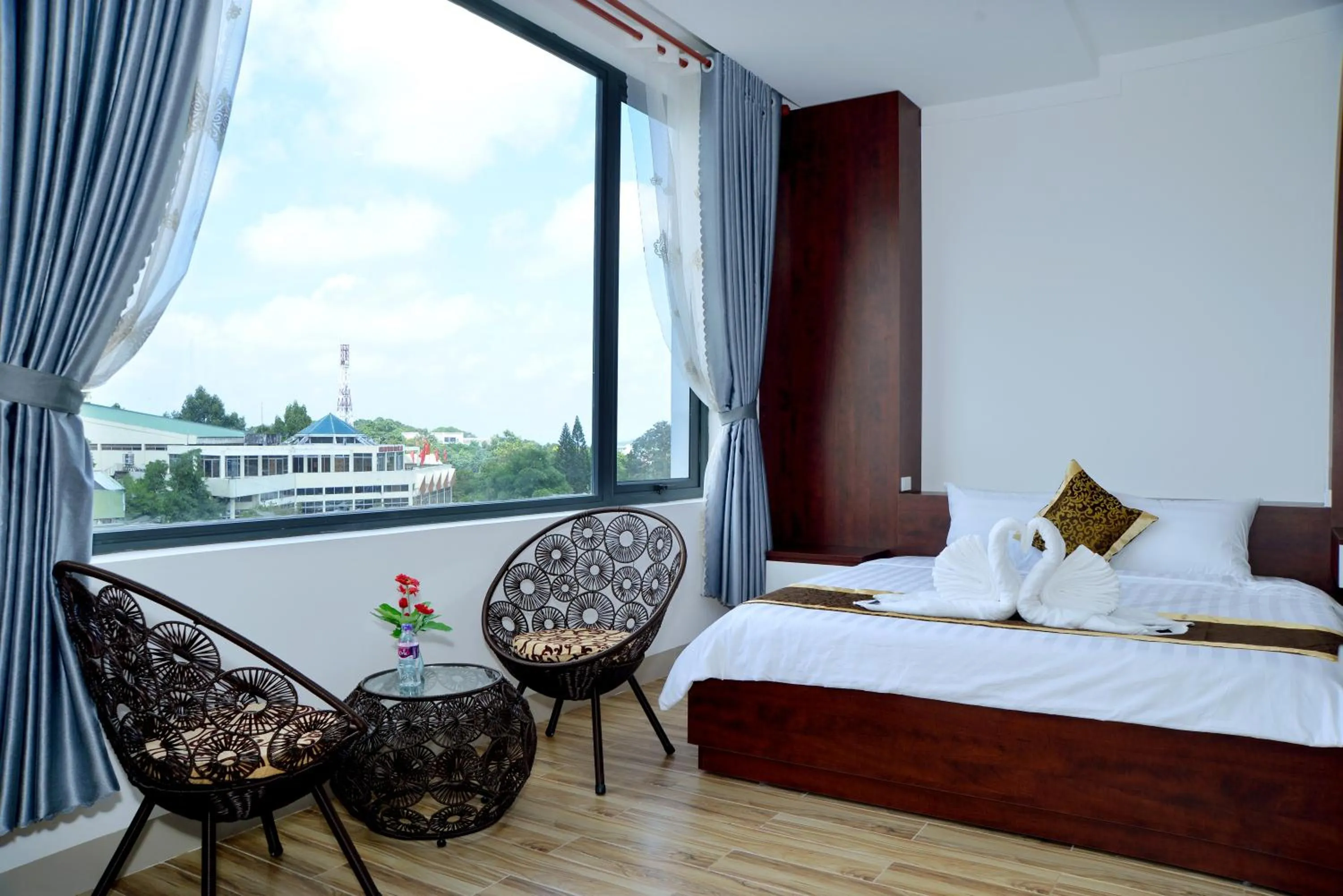 Bed in Buon Ma Thuot Hotel