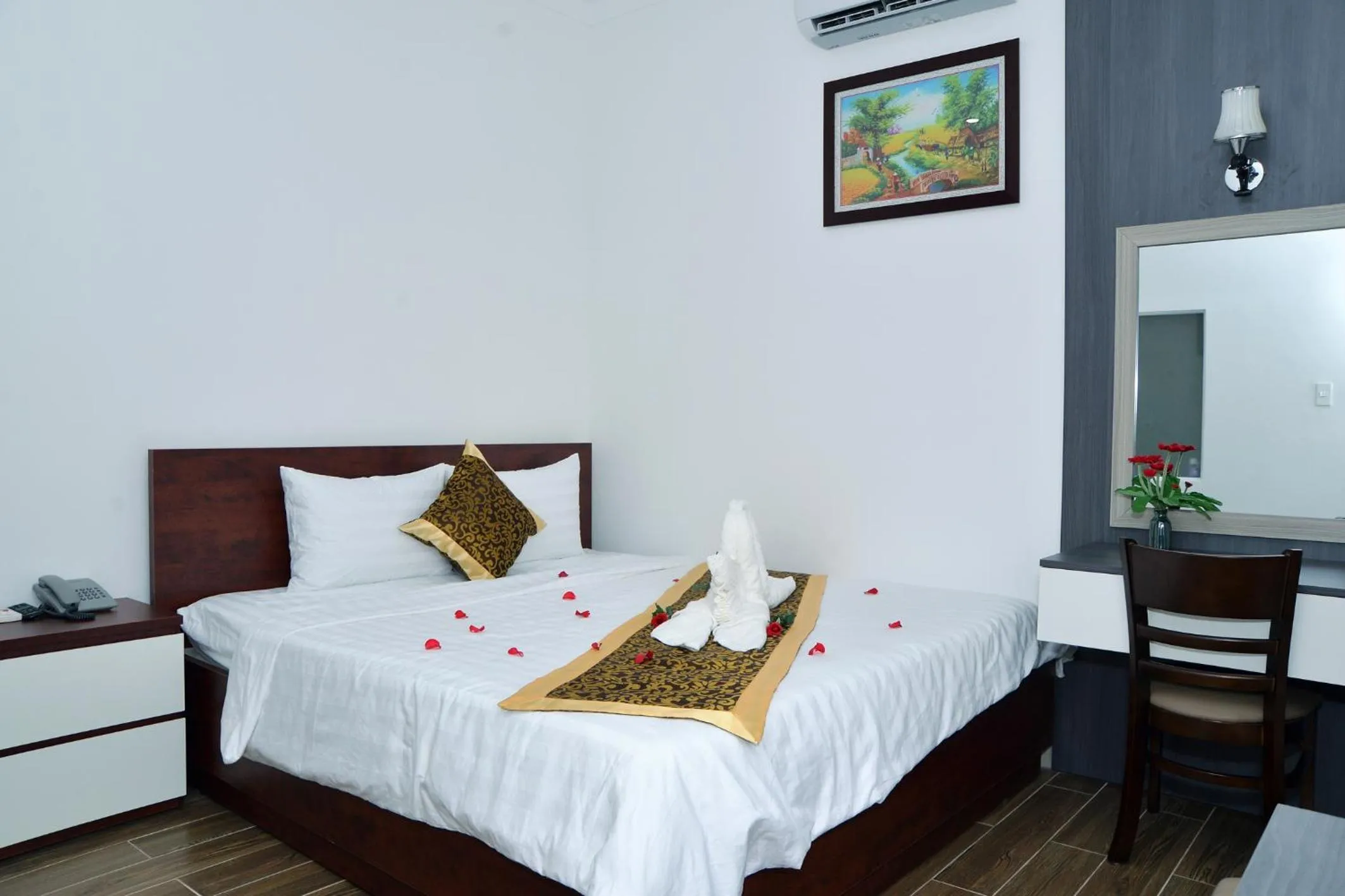 Bed in Buon Ma Thuot Hotel