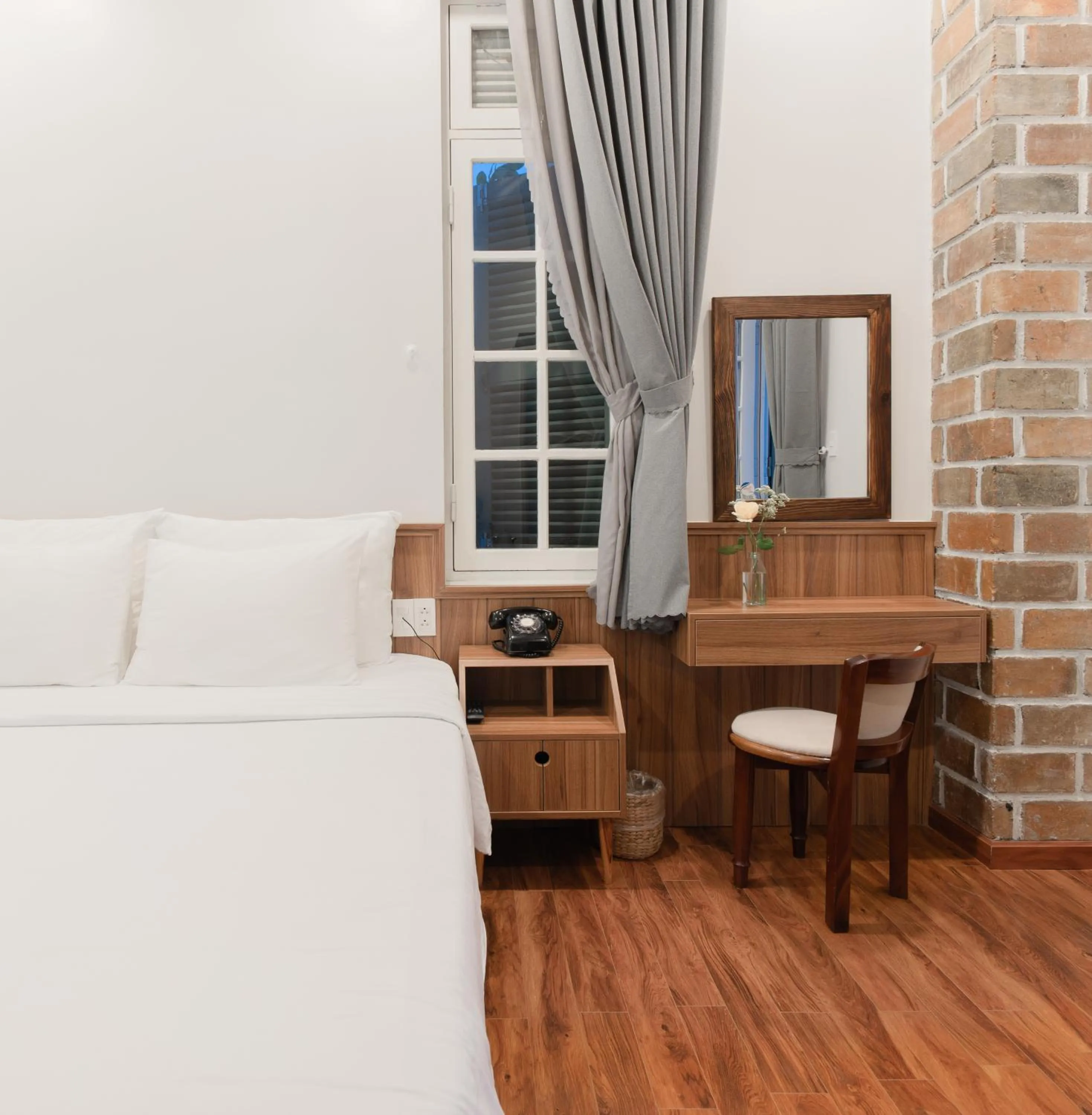 Bed in Le Soleil Boutique Hotel