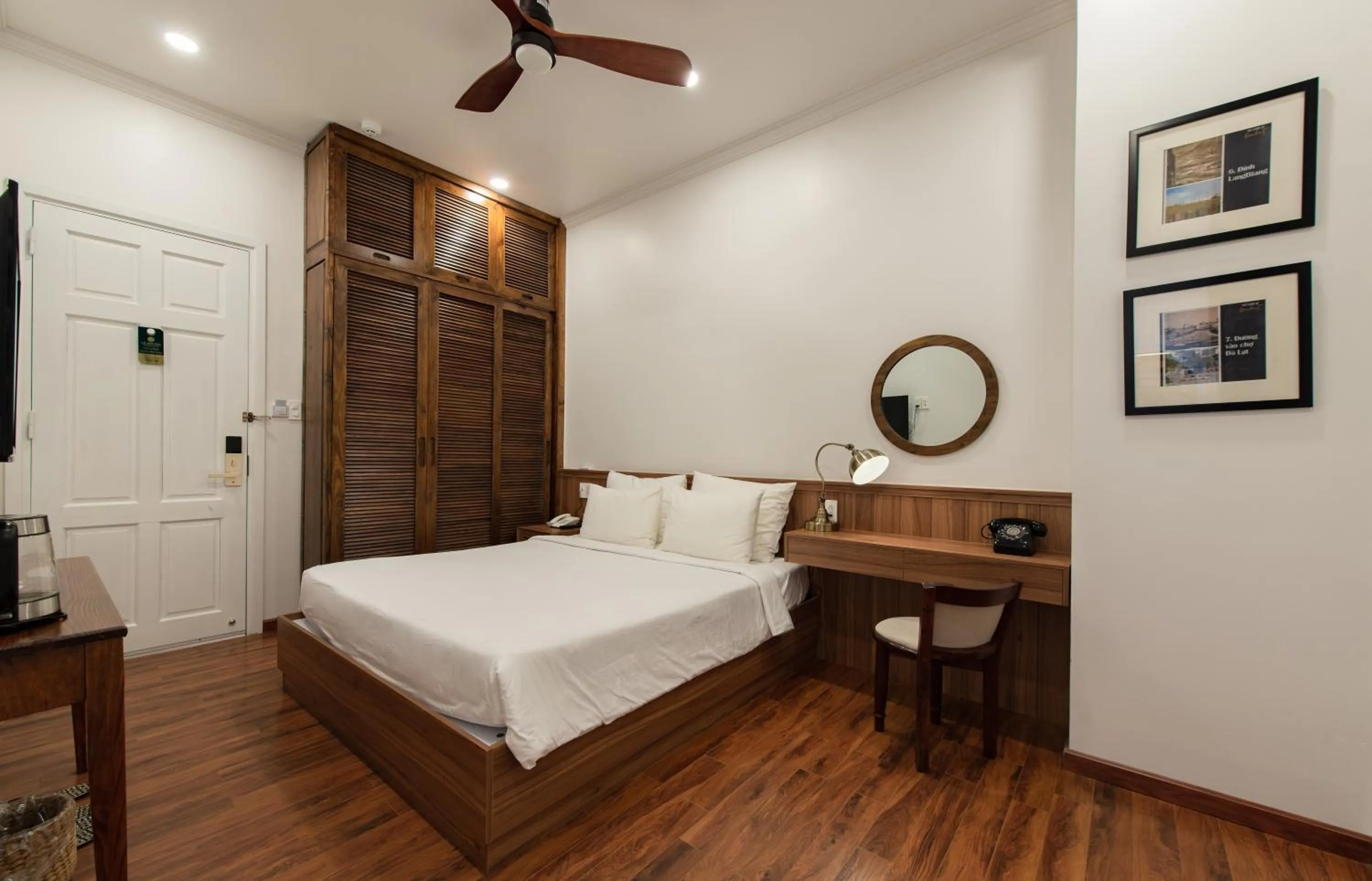 Bed in Le Soleil Boutique Hotel