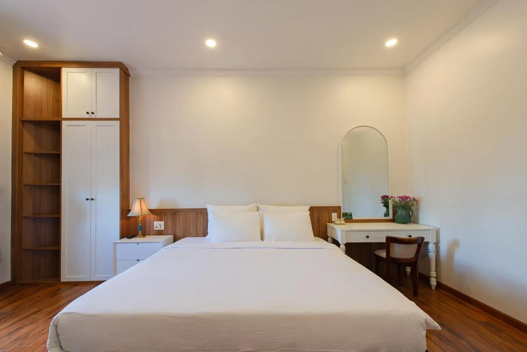 Bed in Le Soleil Boutique Hotel