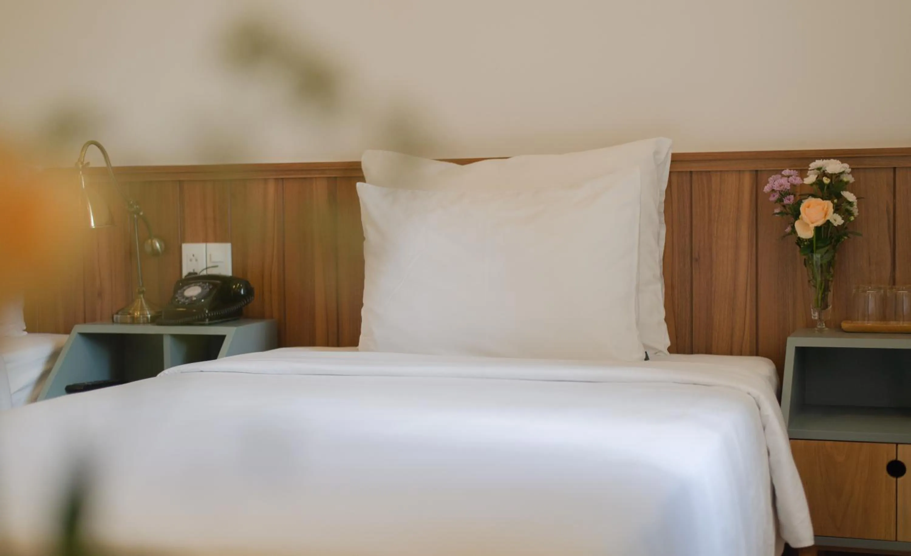 Bed in Le Soleil Boutique Hotel