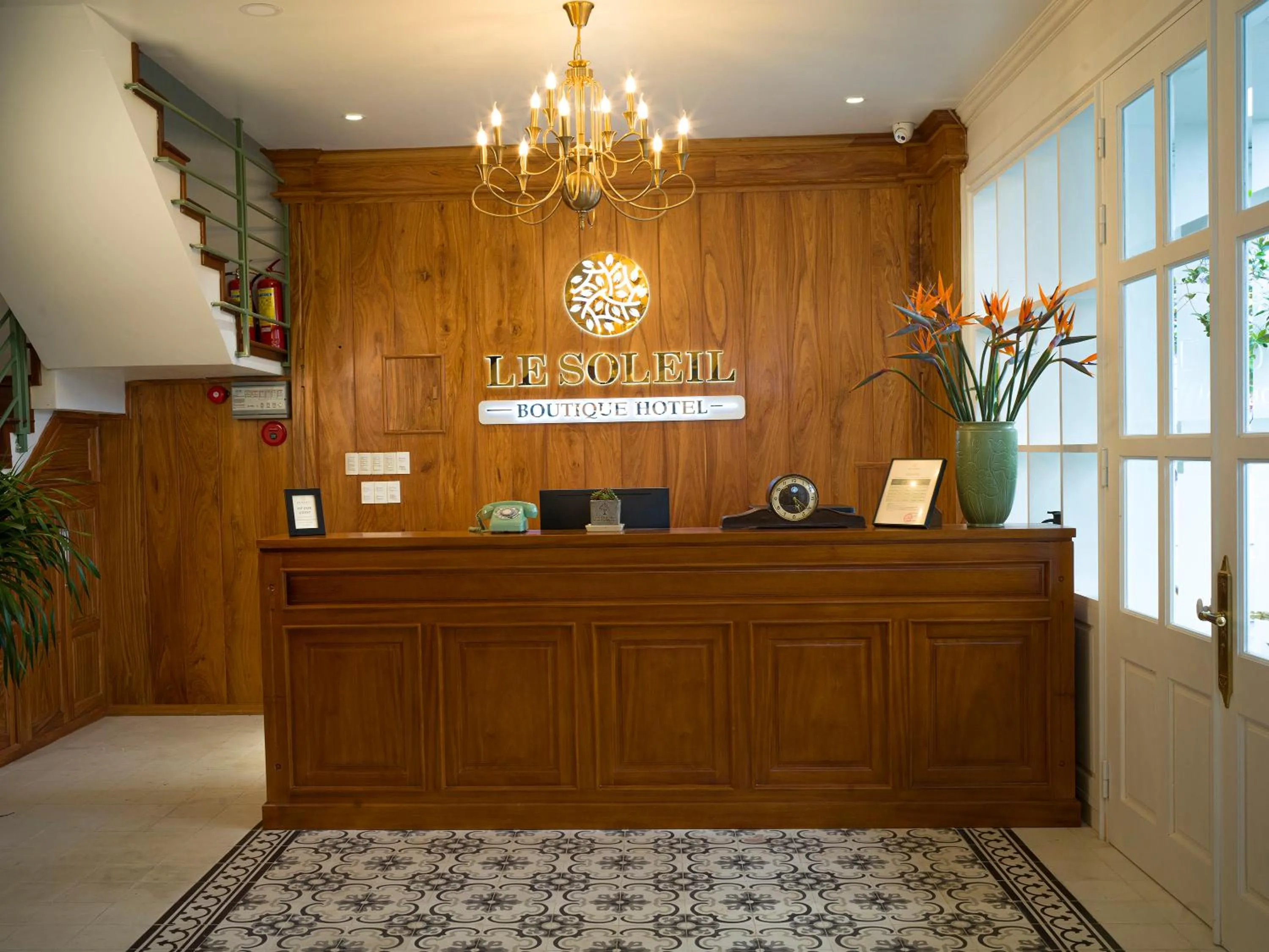 Property logo or sign in Le Soleil Boutique Hotel