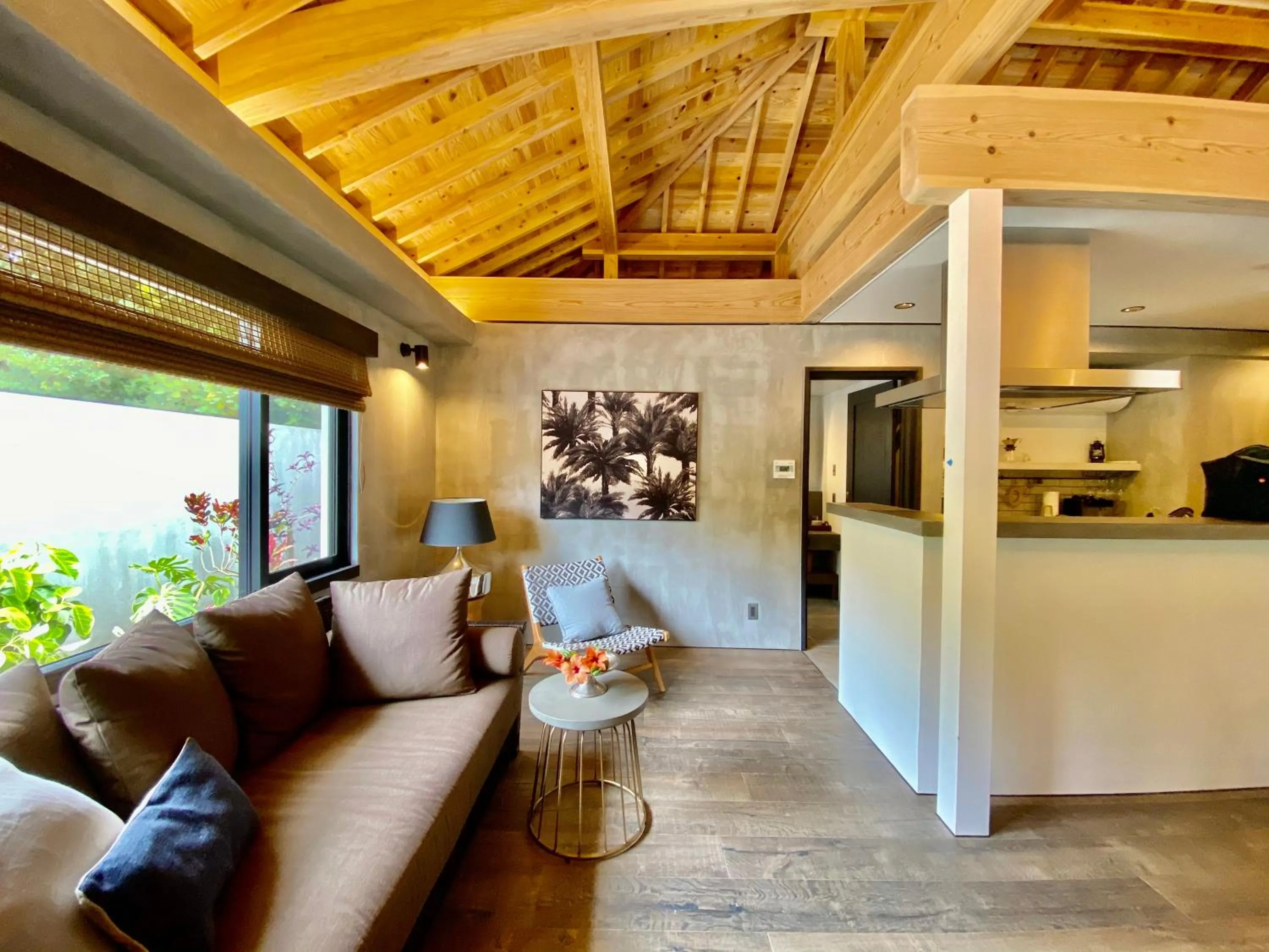 Living room in ADAN RESORT HANALI village sesokojima