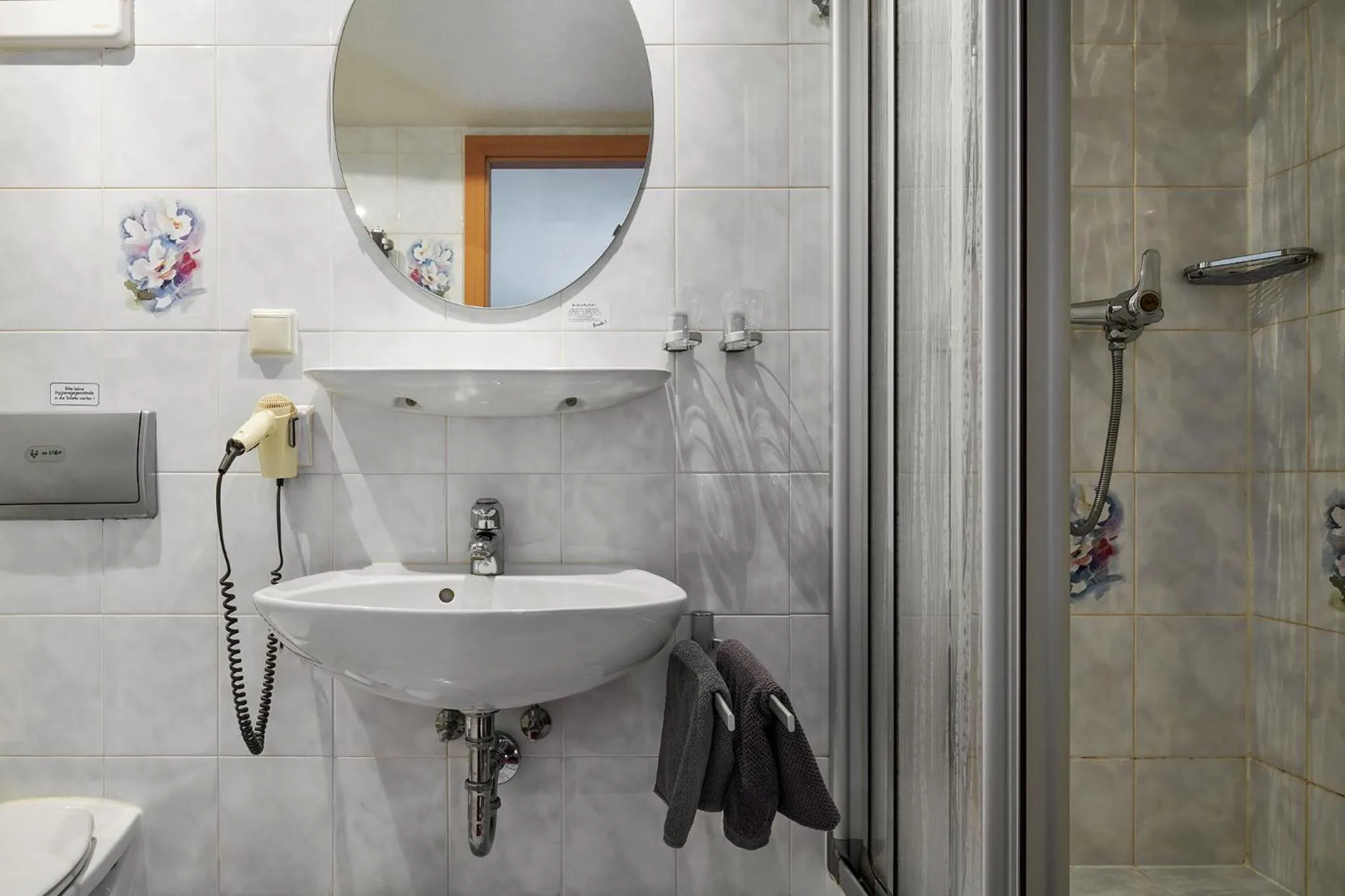 Bathroom in Hotel Ladenmühle