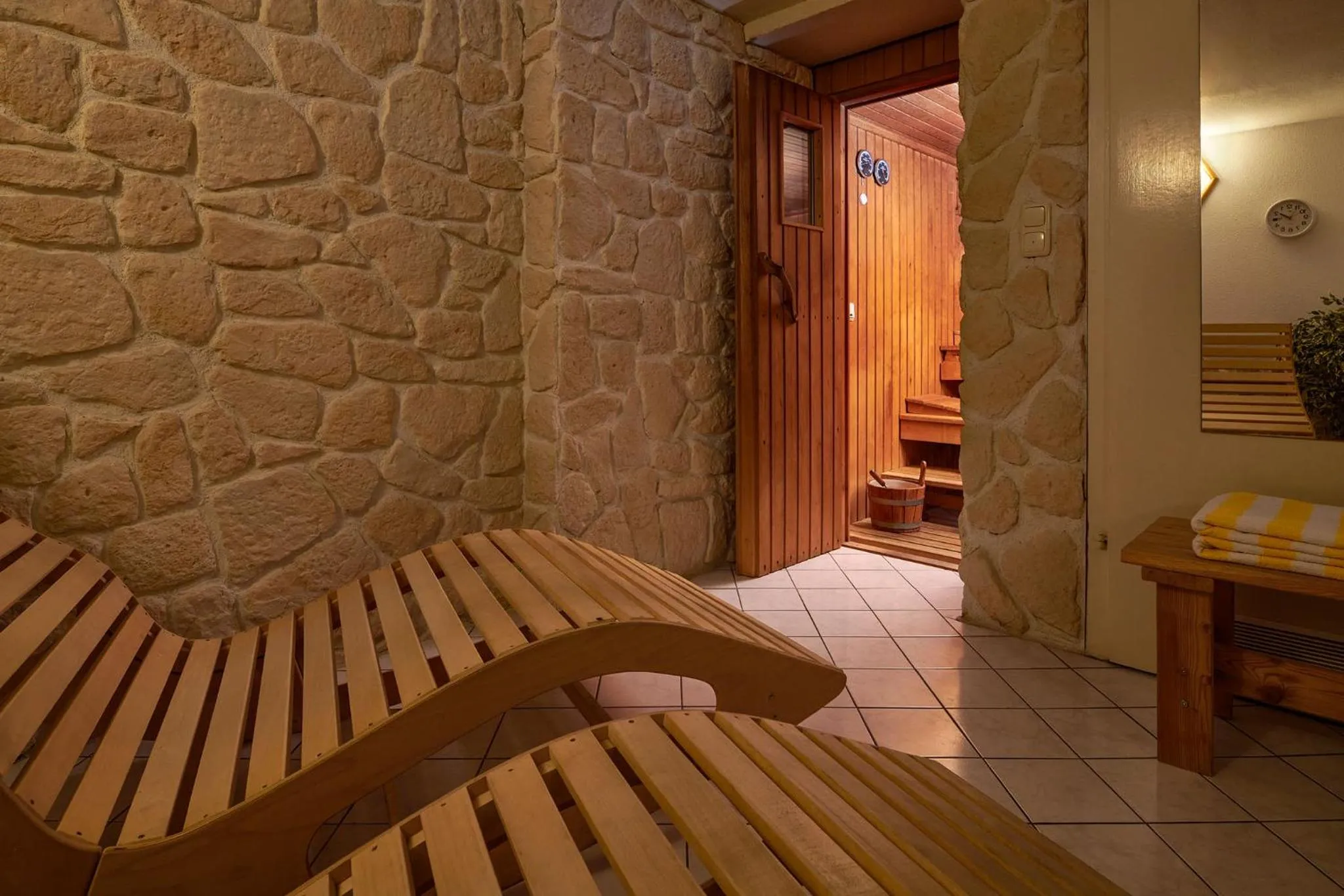 Sauna in Hotel Ladenmühle