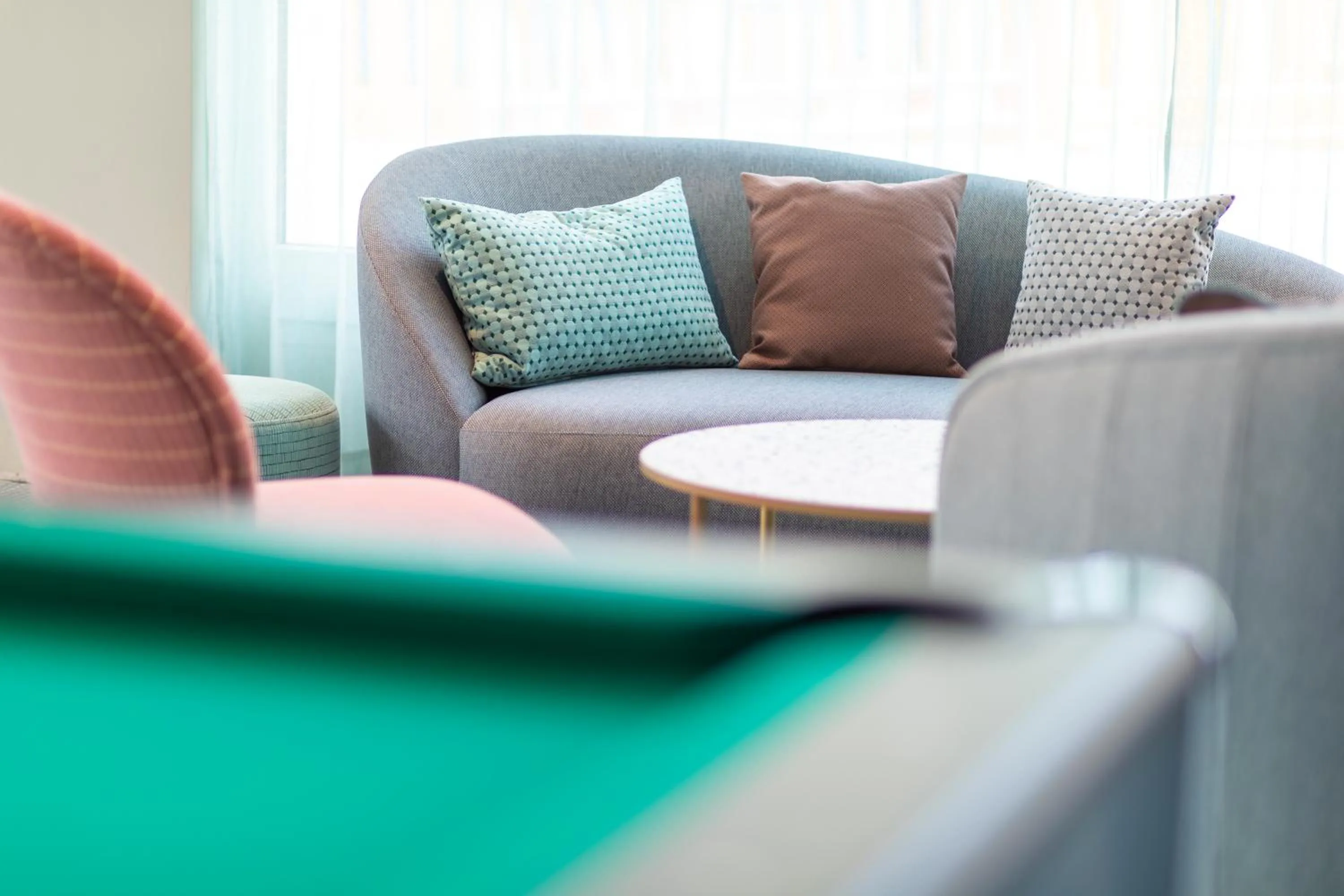 Lobby or reception in Capri by Fraser Leipzig