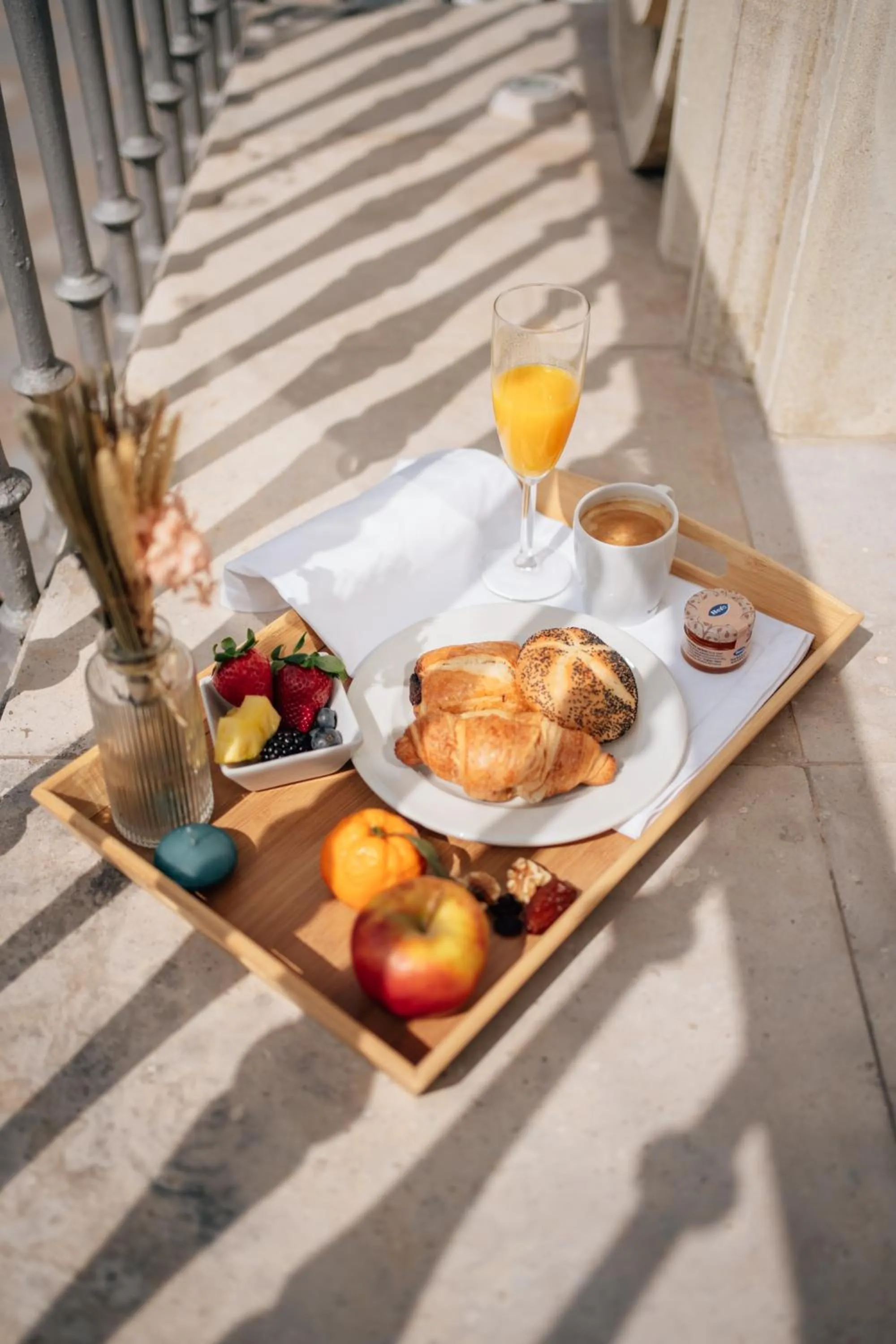 Continental breakfast in Hotel Boutique Palacio Corredera