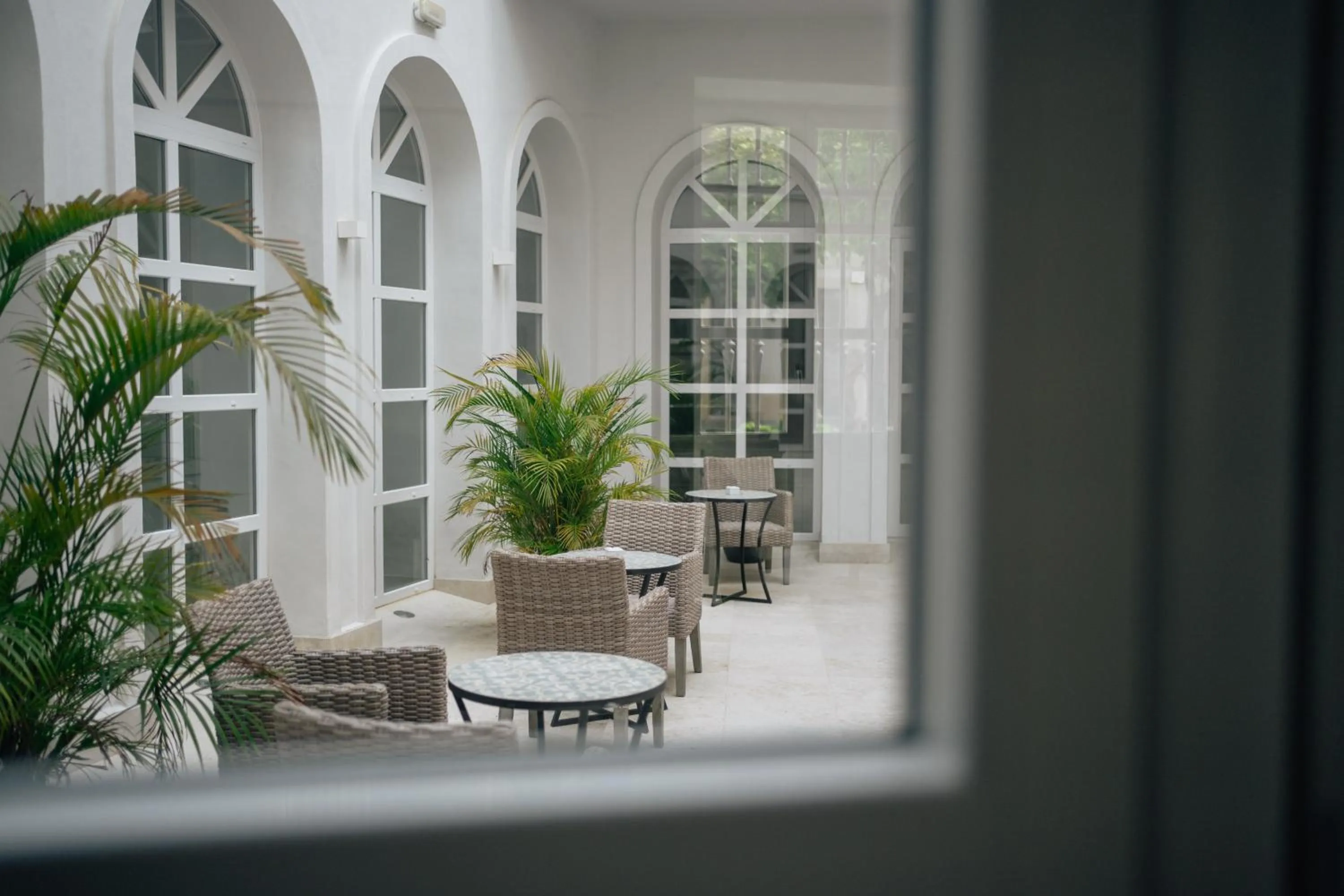 Patio in Hotel Boutique Palacio Corredera