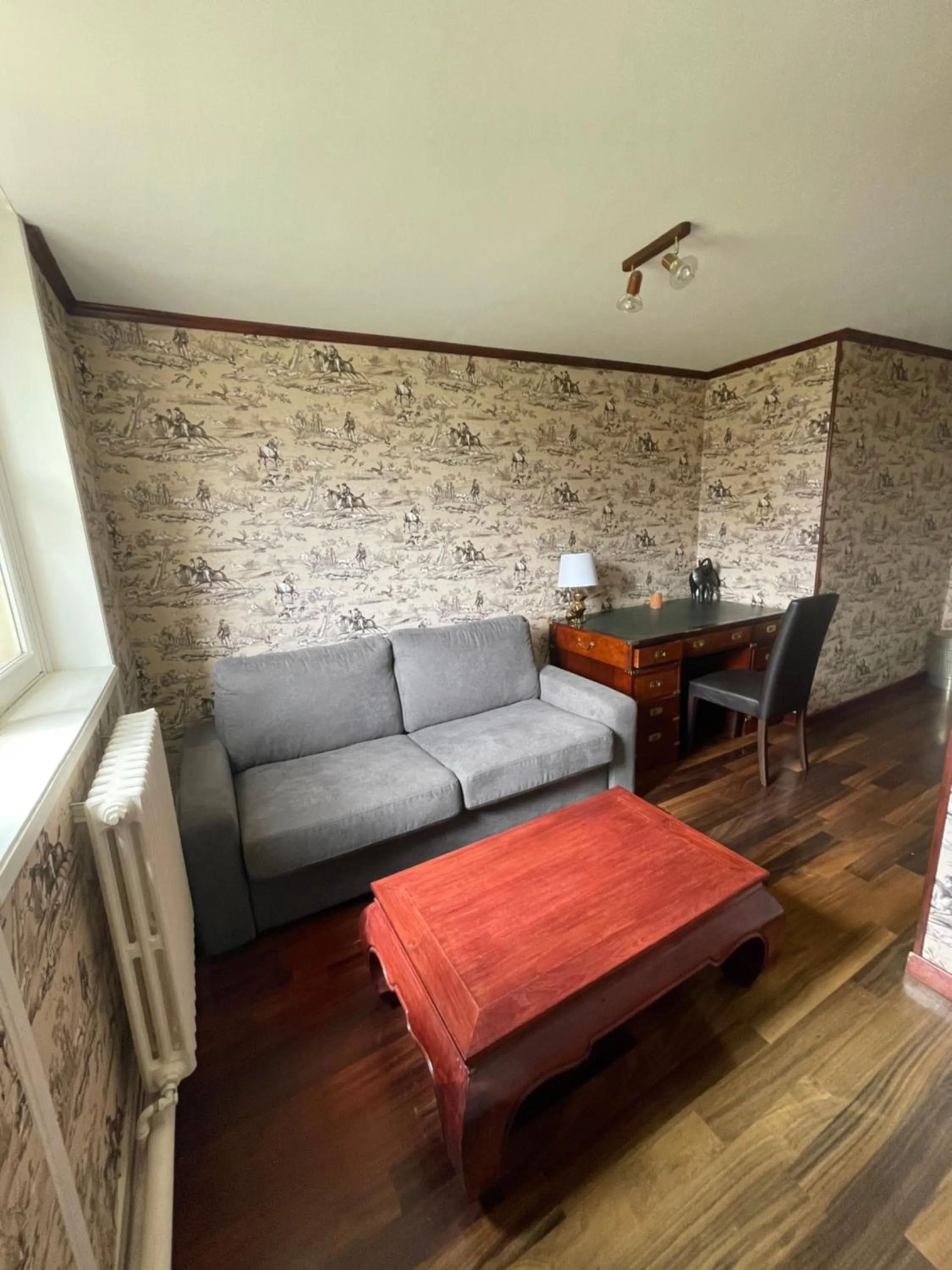 Seating area in Château du Boulay Morin