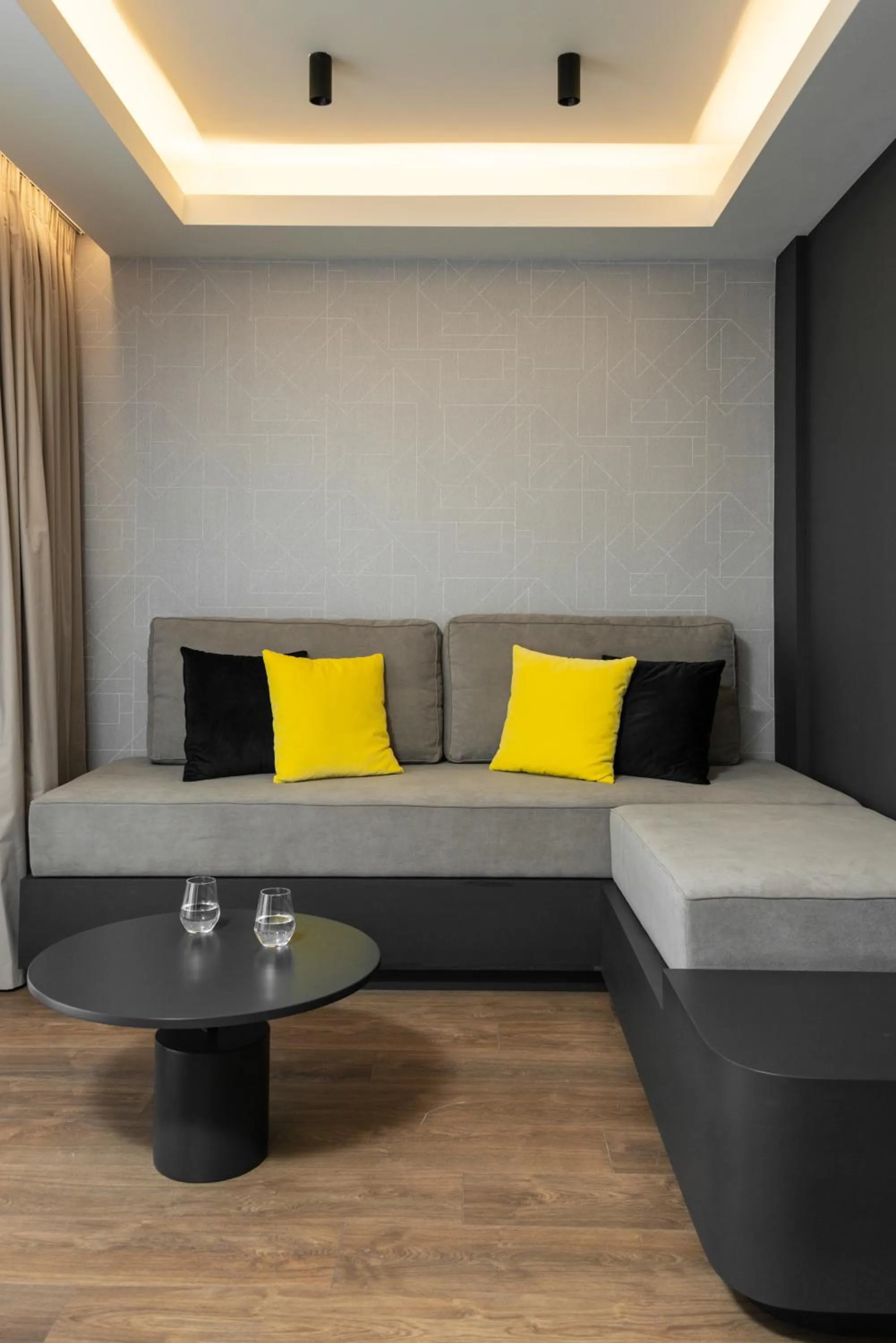 Living room in Colors Hotel Athens