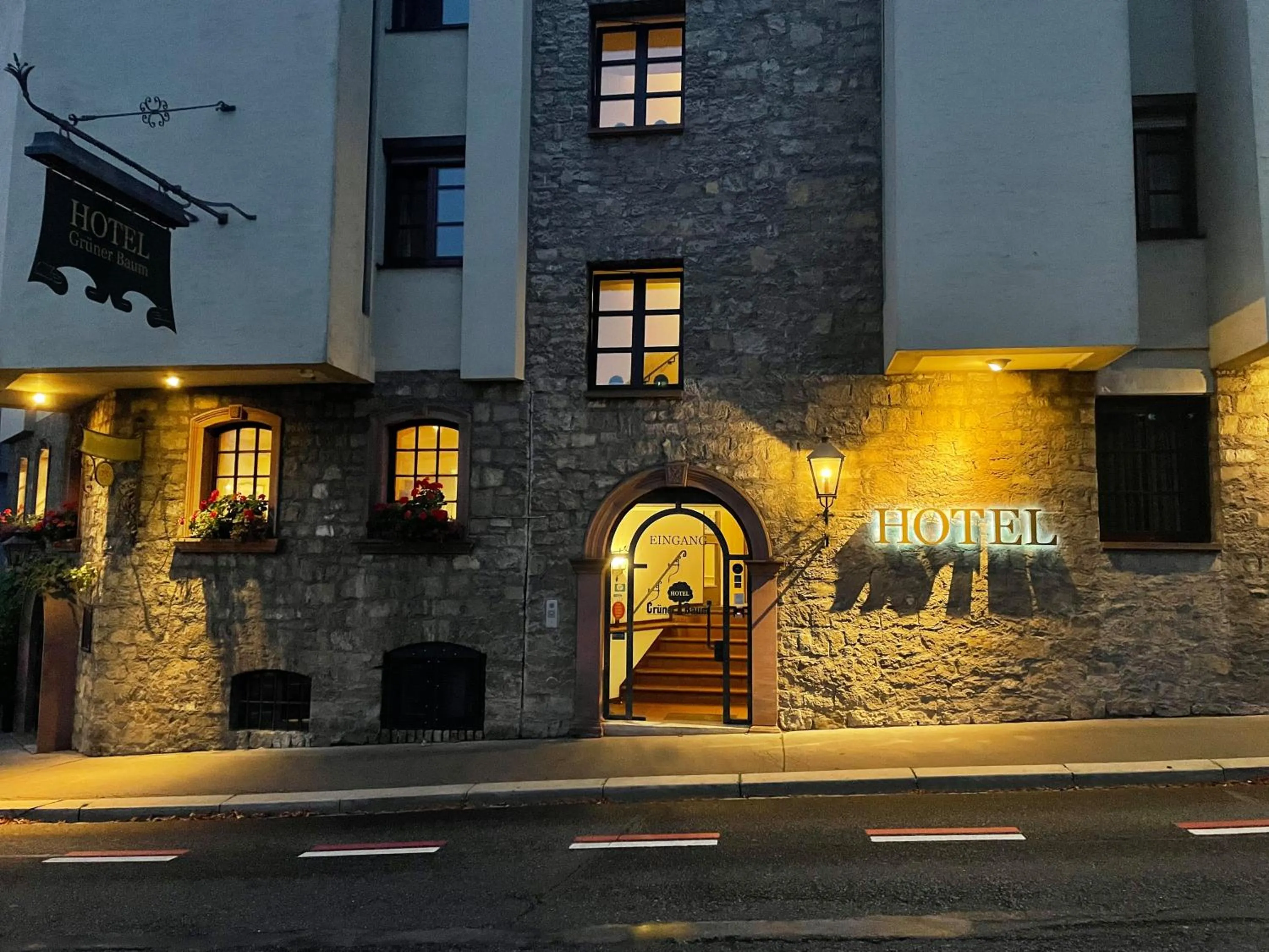 Property building in Hotel Grüner Baum