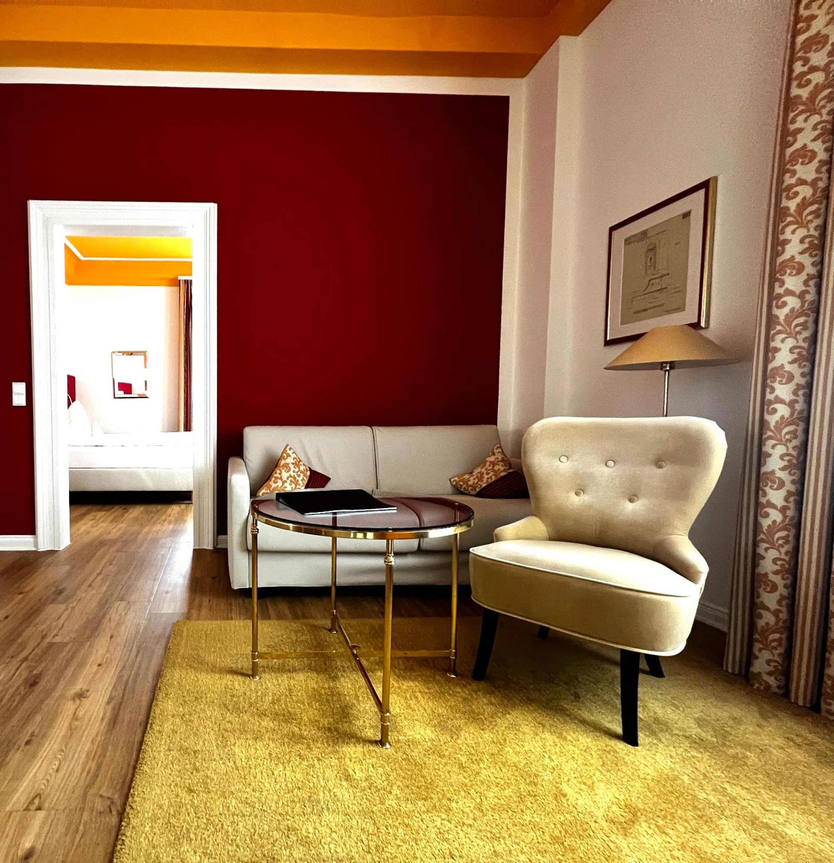 Living room in Villa Thea Hotel am Rosengarten