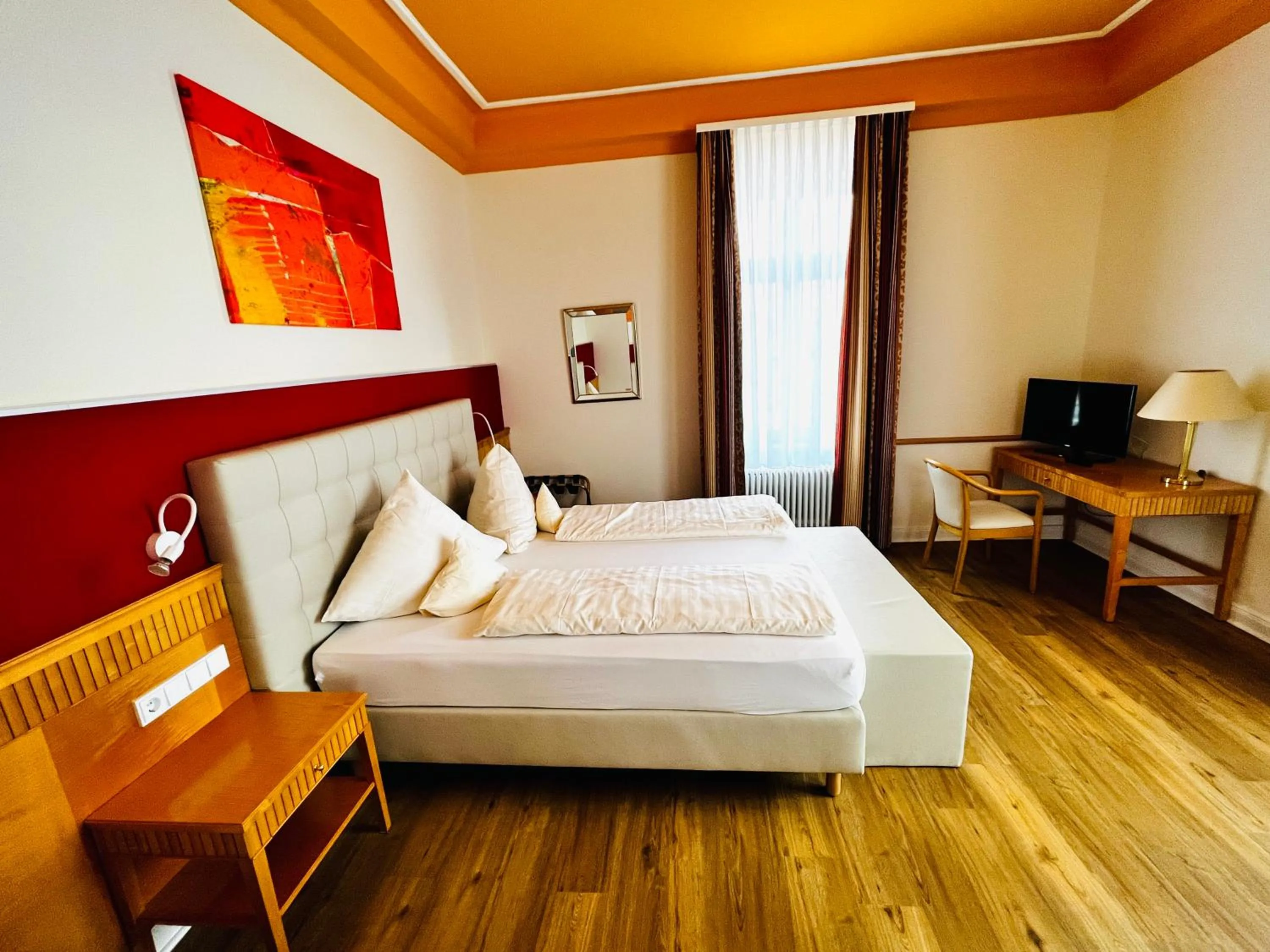 Bed in Villa Thea Hotel am Rosengarten