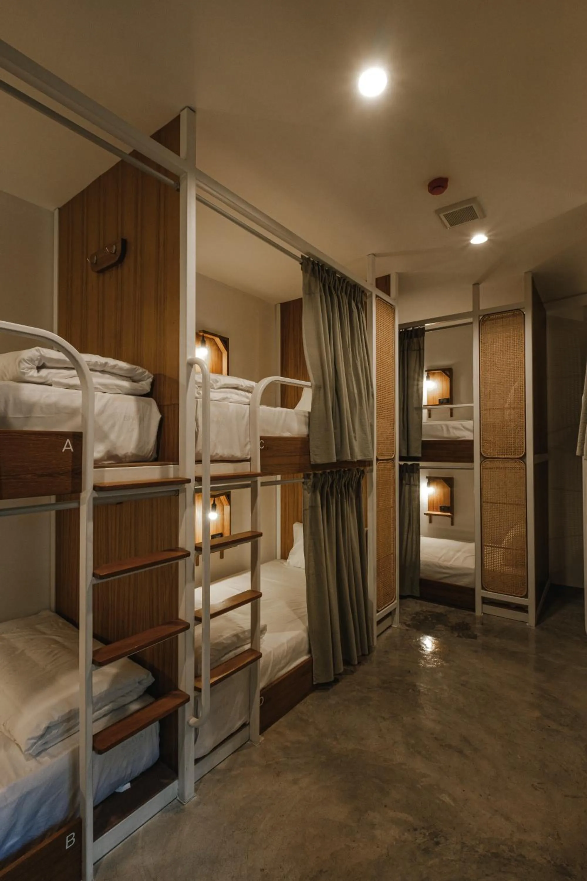 bunk bed, Bed in Hidden Garden Hostel