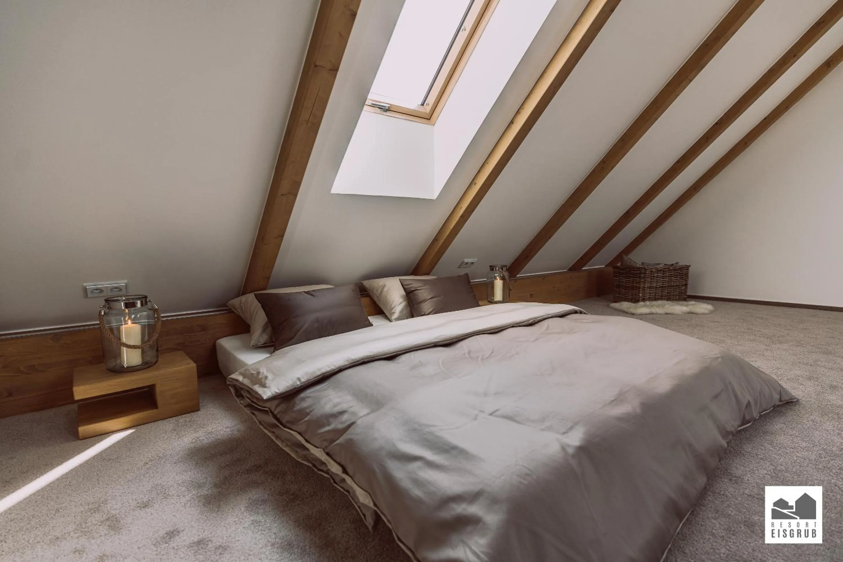 Bedroom, Bed in Resort Lednice - Eisgrub