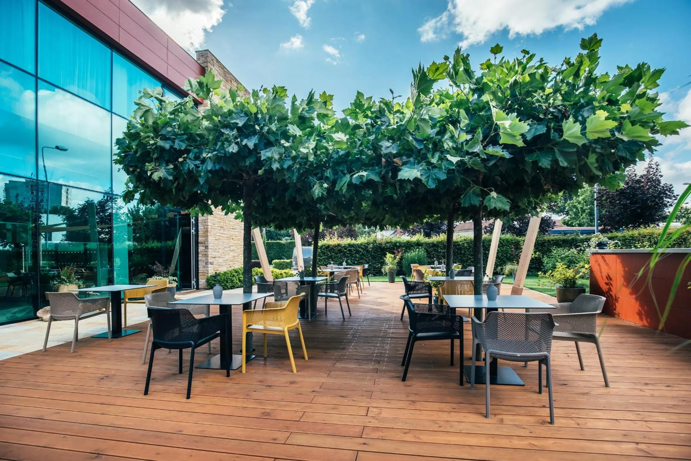 Garden in Pierre Hotel