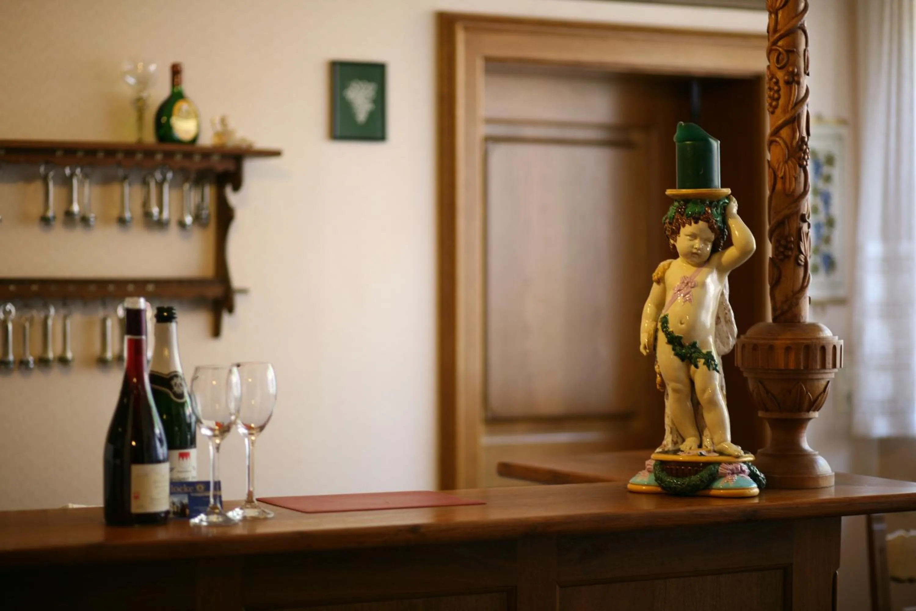 Lobby or reception in Glocke Weingut und Hotel