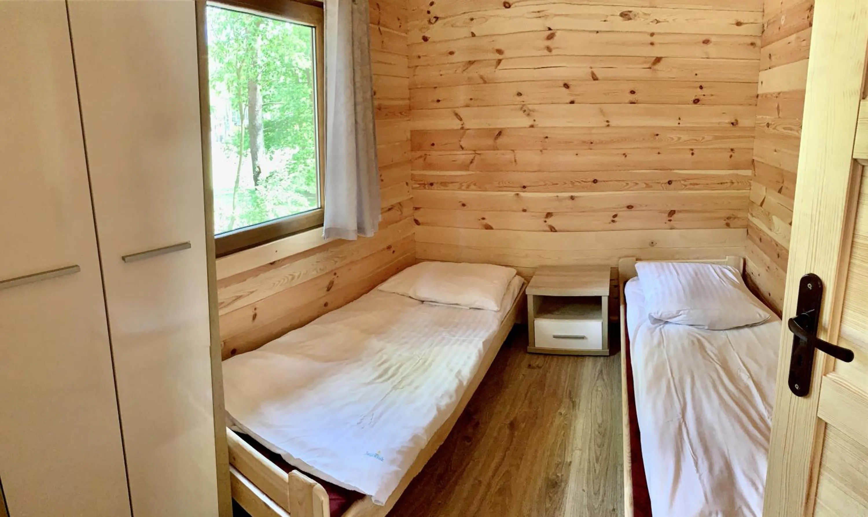 Bed in Ośrodek Wypoczynkowy Jeziornik
