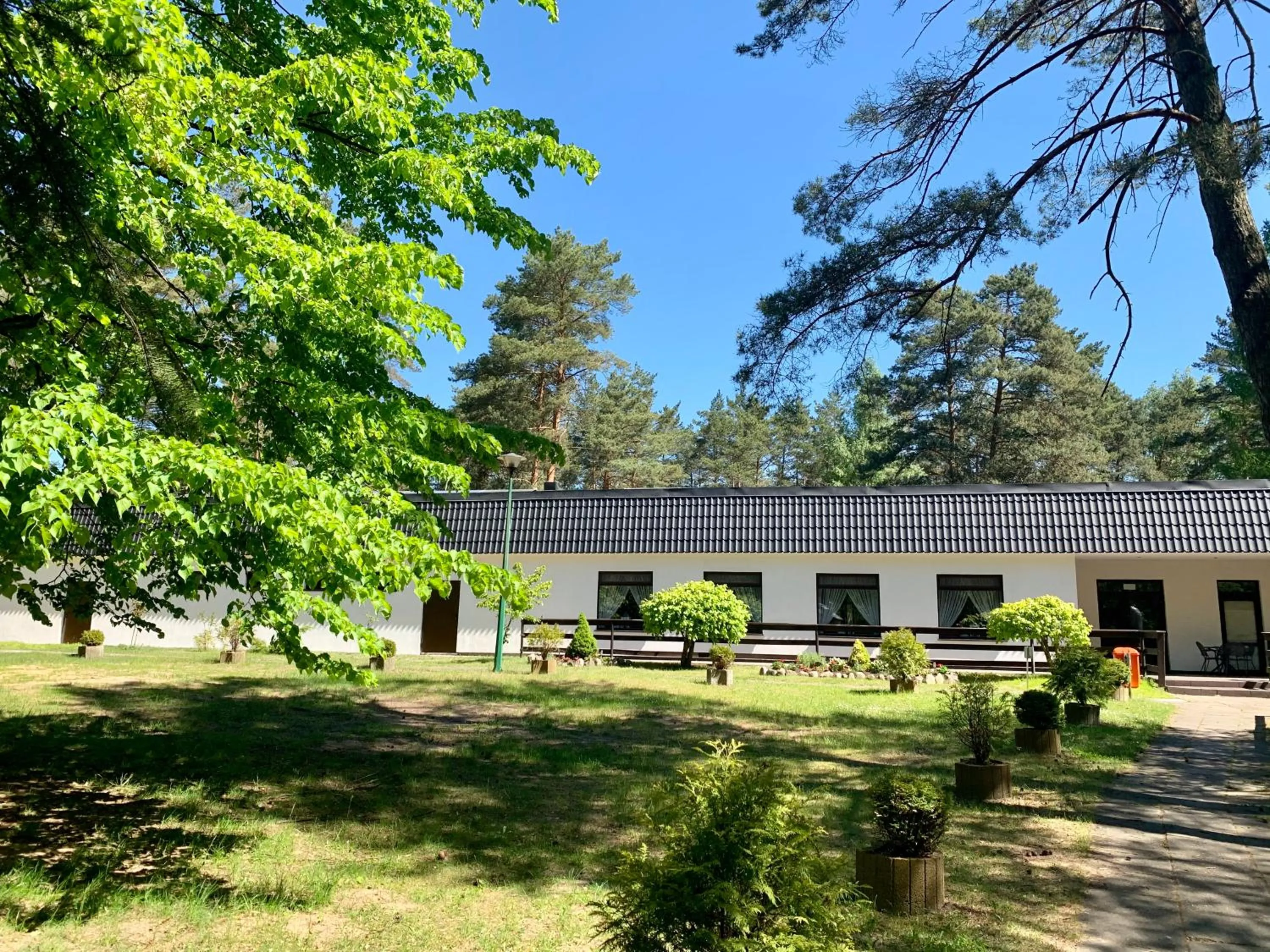 Garden in Ośrodek Wypoczynkowy Jeziornik