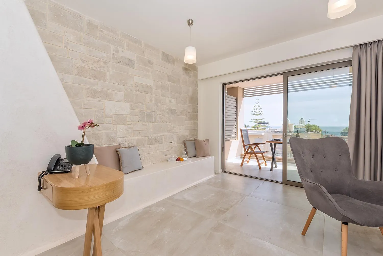 Bedroom in Lilium Luxury Suites