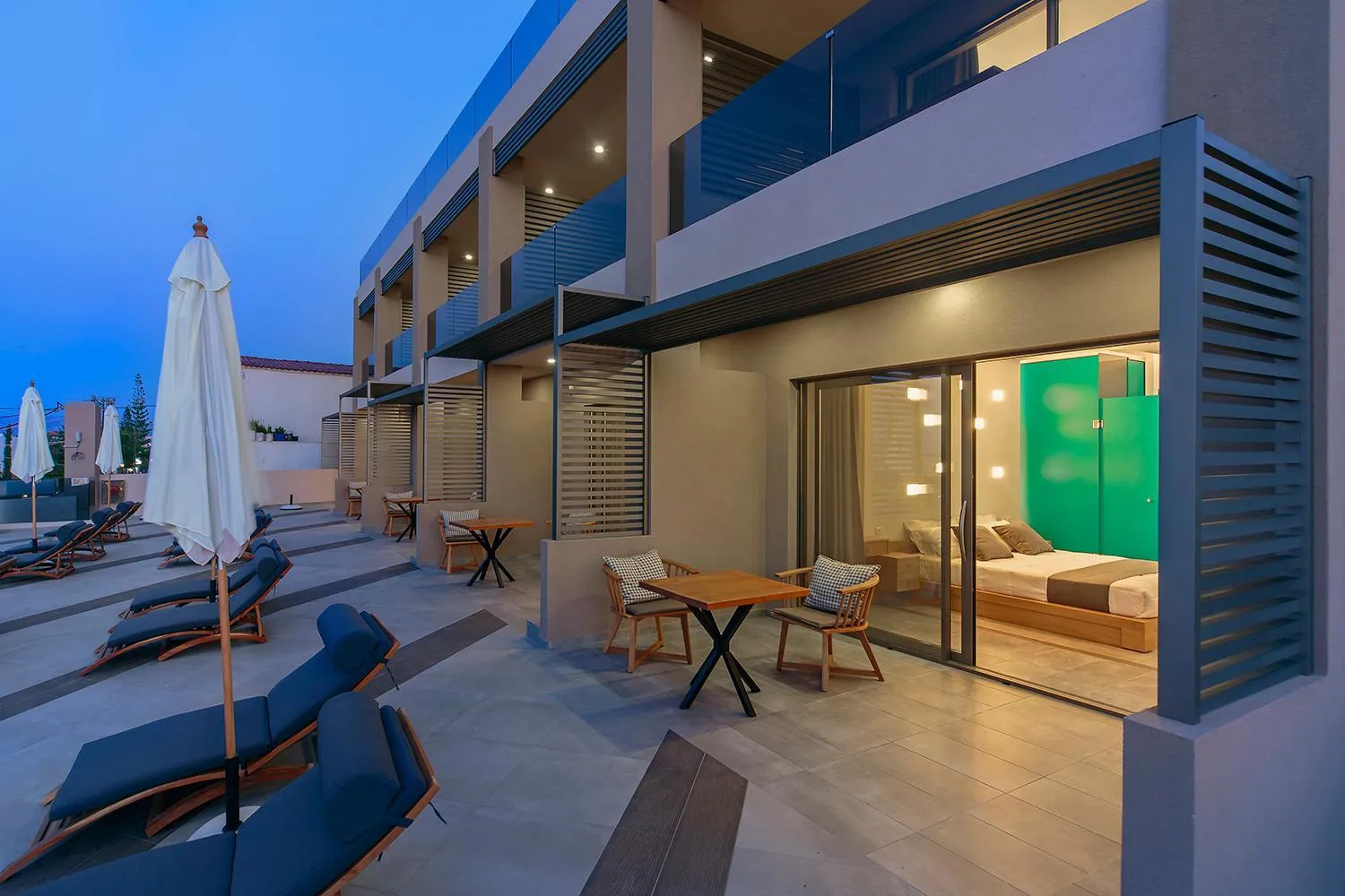 Patio in Lilium Luxury Suites