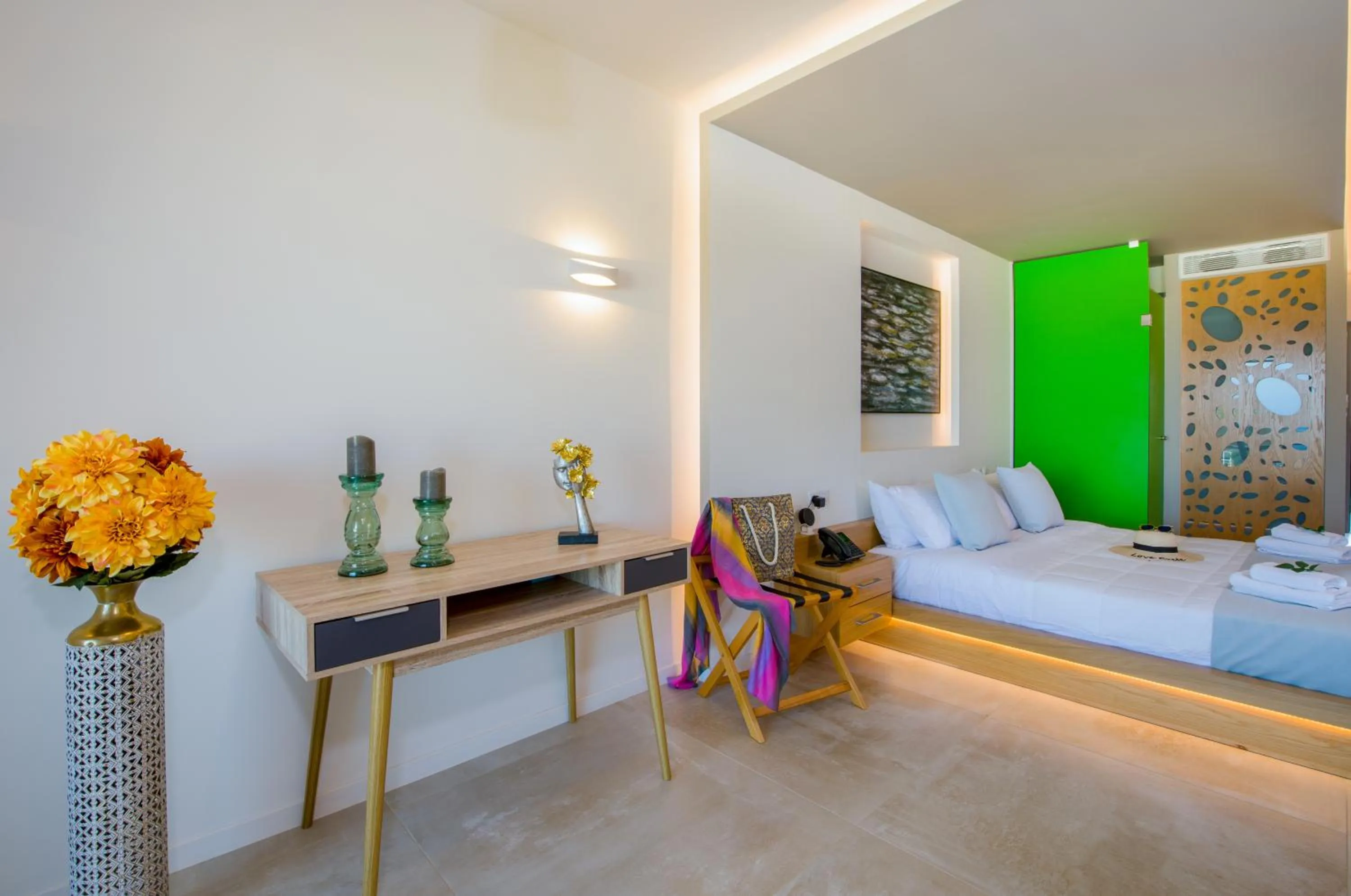 Bed in Lilium Luxury Suites