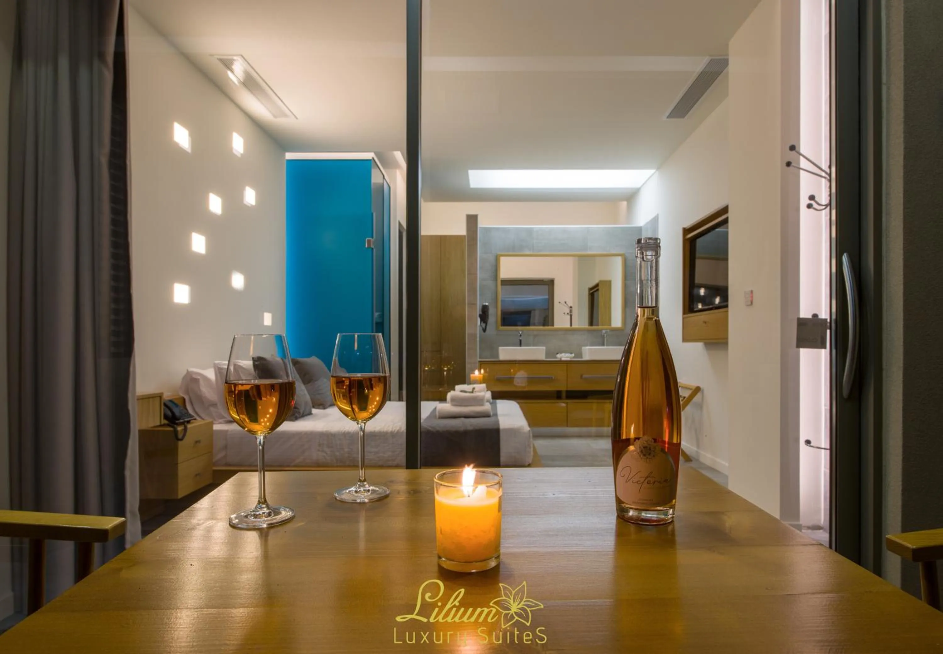 Bed in Lilium Luxury Suites