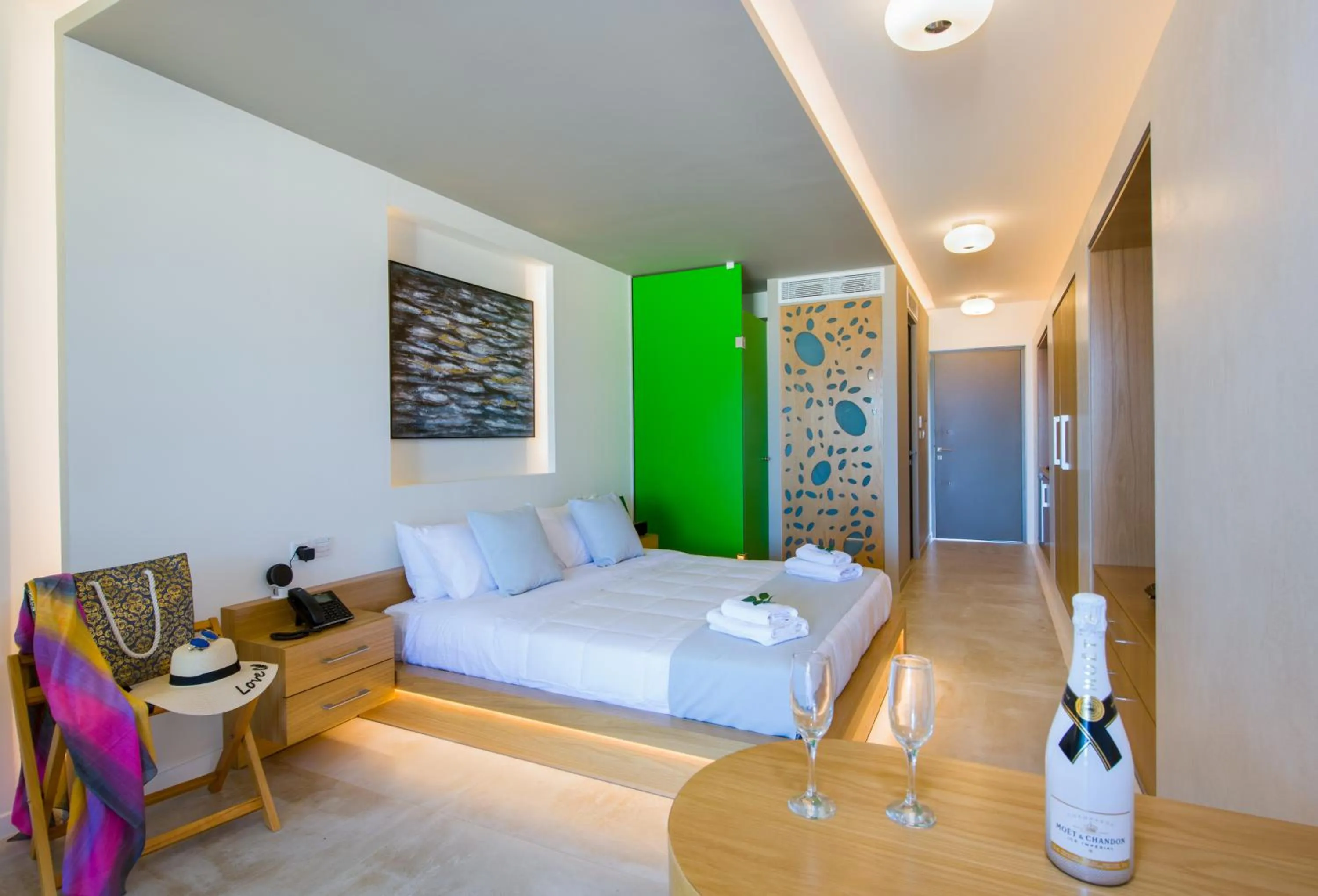 Bed in Lilium Luxury Suites