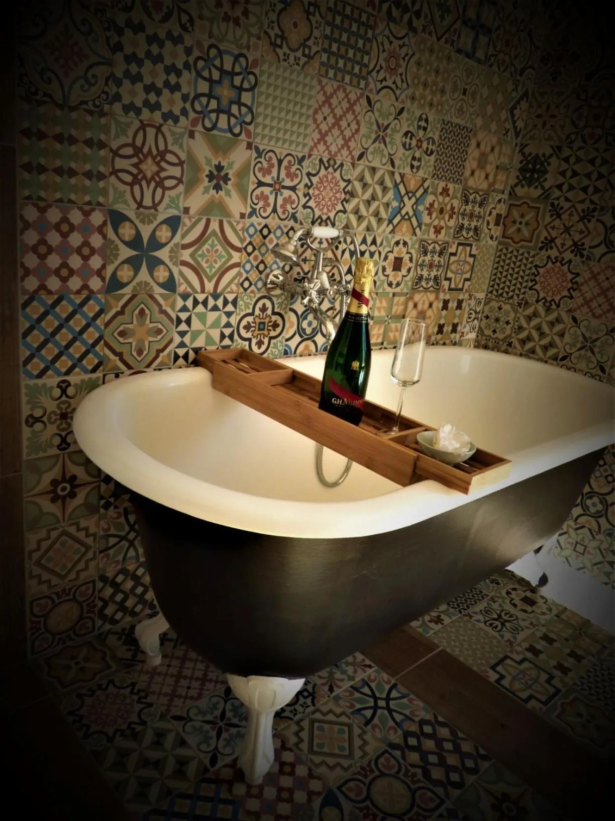 Bathroom in Arche de Lanoë jacuzzi