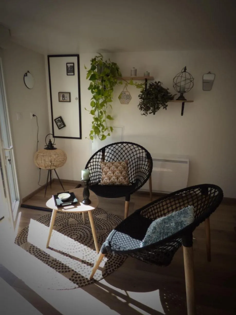 Bedroom in Arche de Lanoë jacuzzi