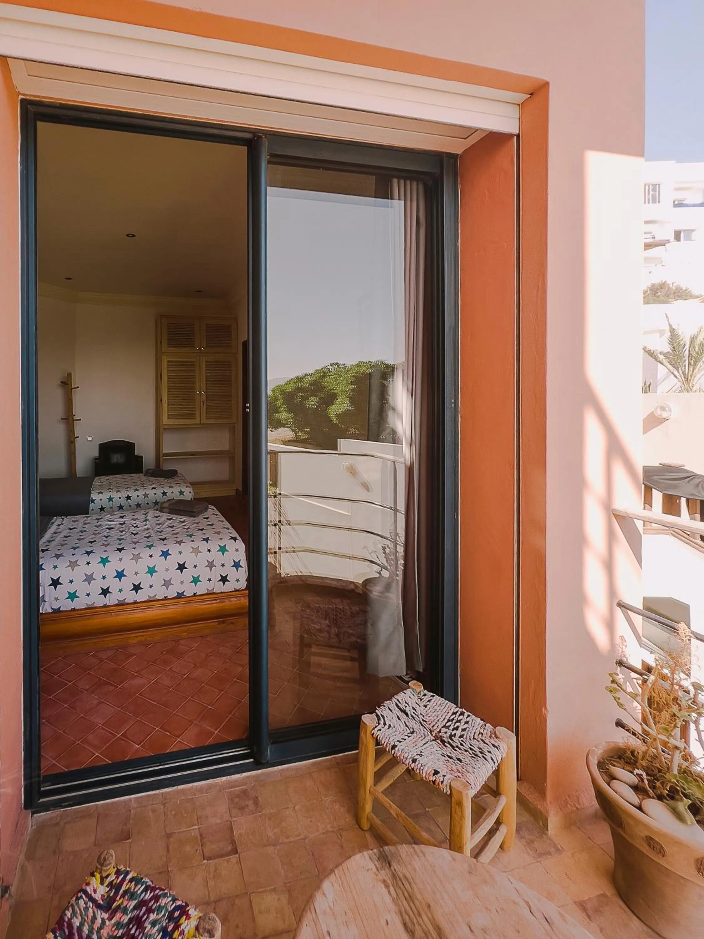 Bed in Imsouane Surf Paradise