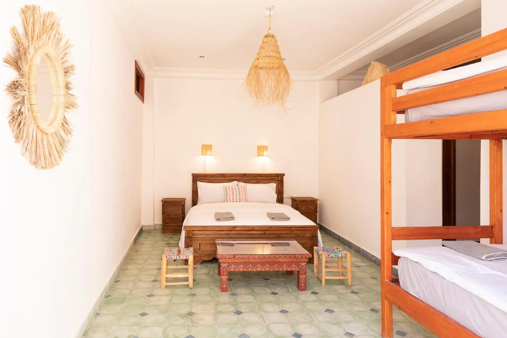 Bed in Imsouane Surf Paradise