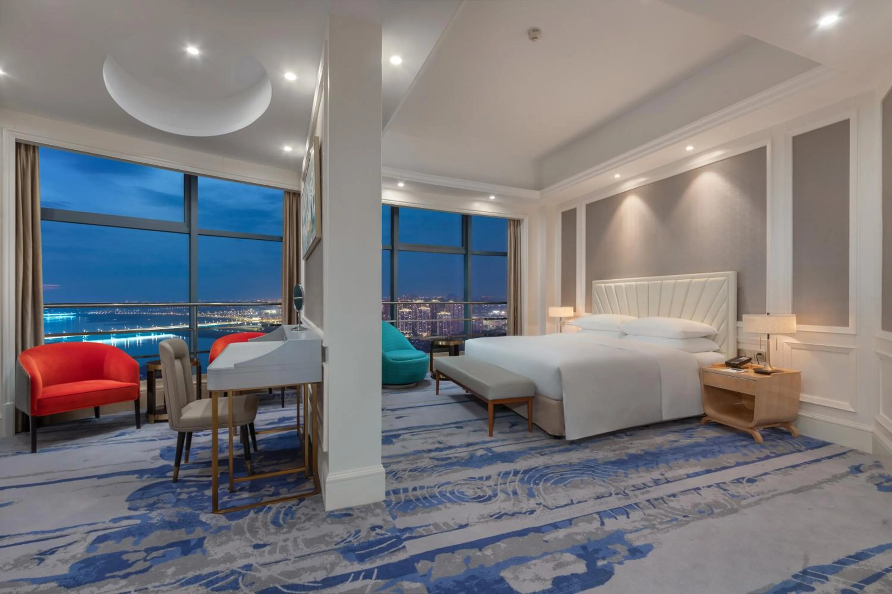 Bed in Sheraton Shaoxing Shangyu