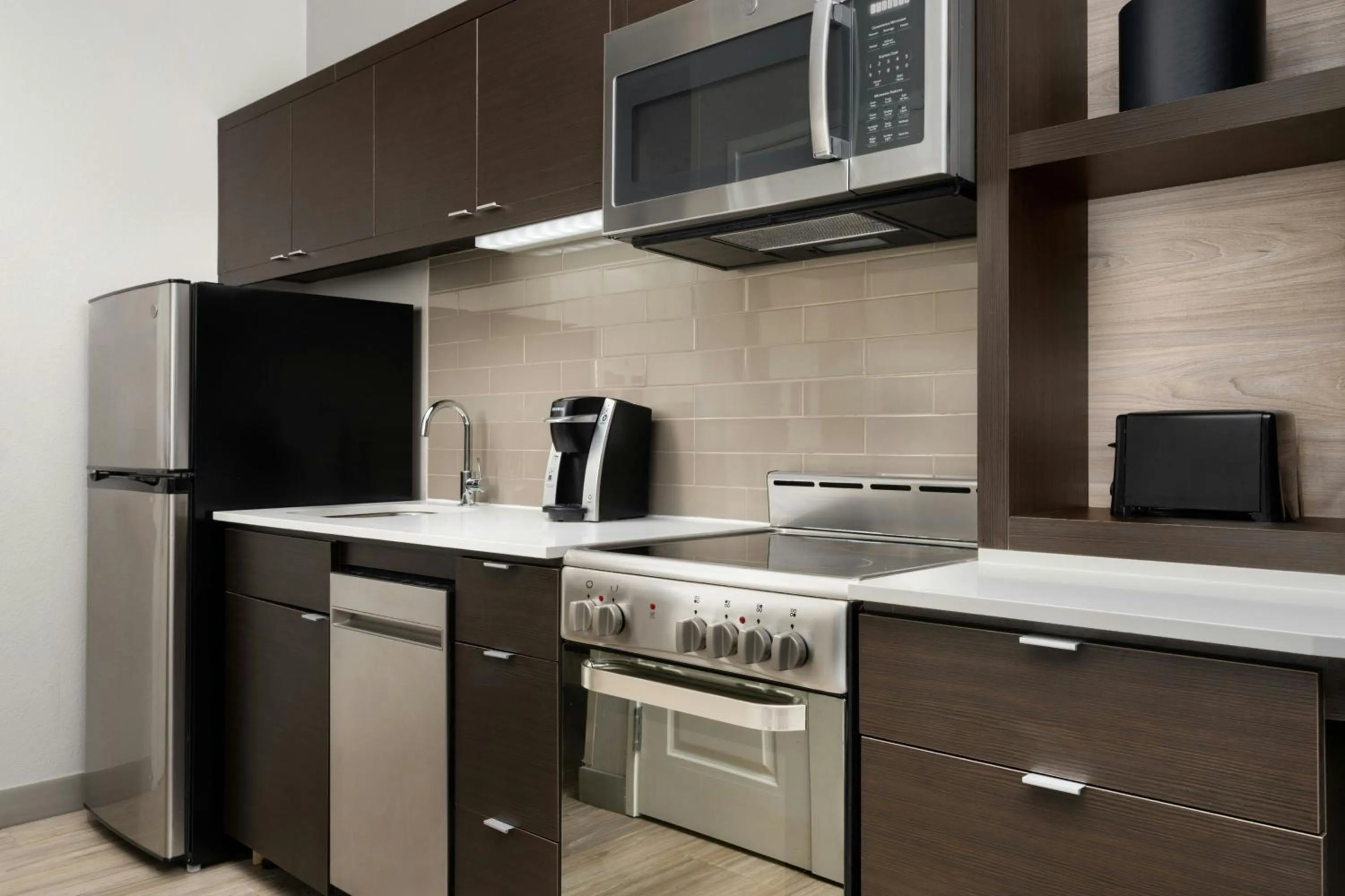 Bedroom in TownePlace Suites by Marriott Houston Hobby Airport