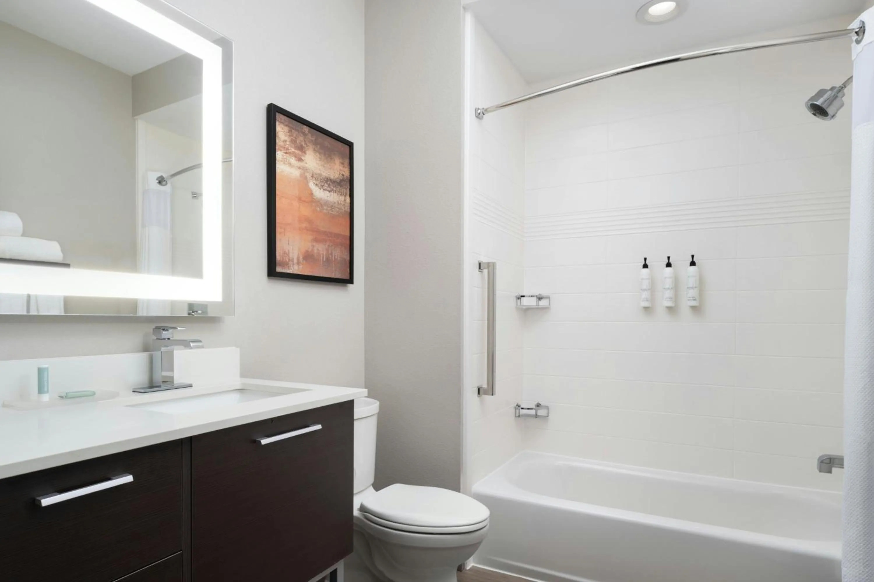 Bathroom in TownePlace Suites by Marriott Houston Hobby Airport