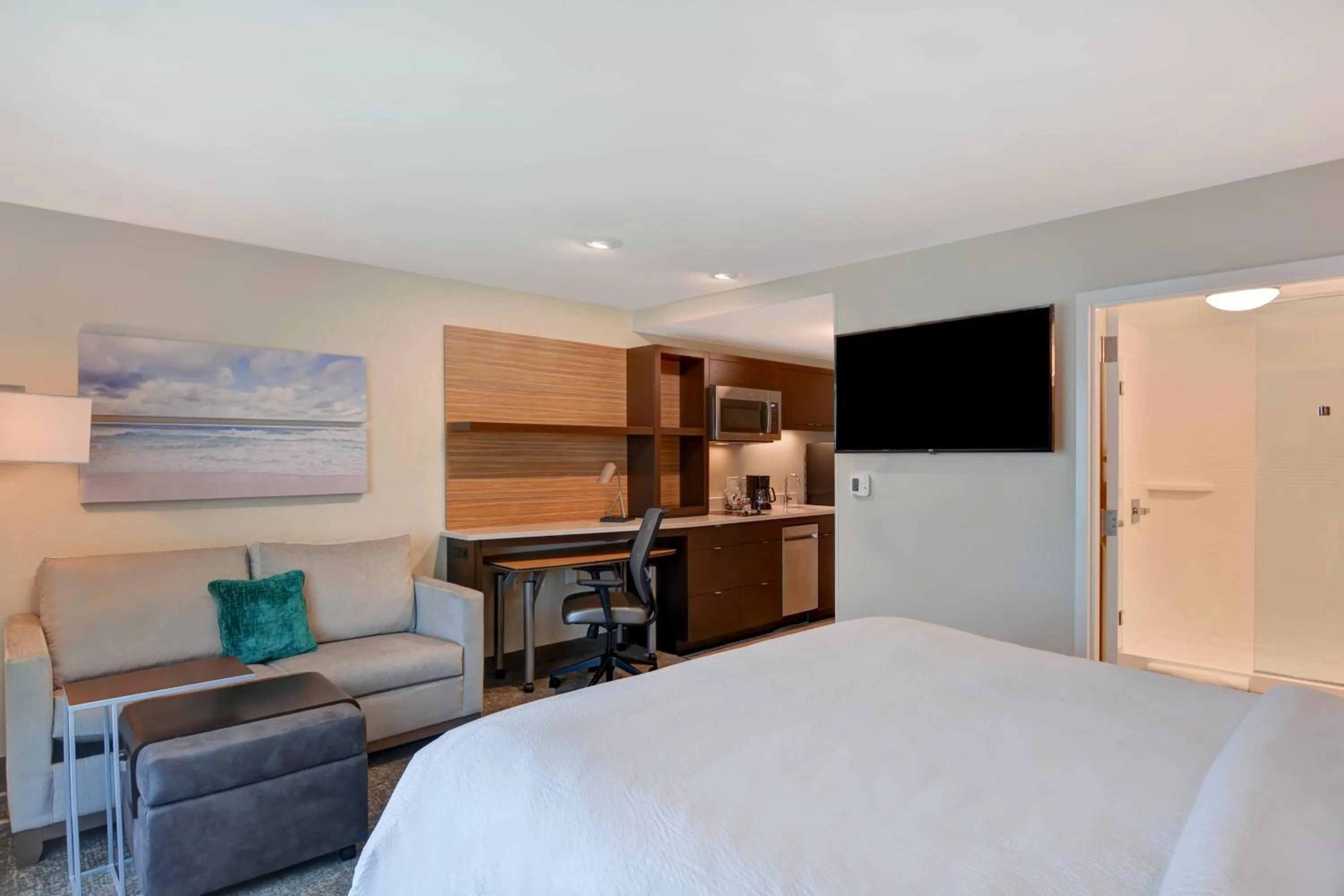 Bedroom, Bed in TownePlace Suites by Marriott Panama City Beach Pier Park