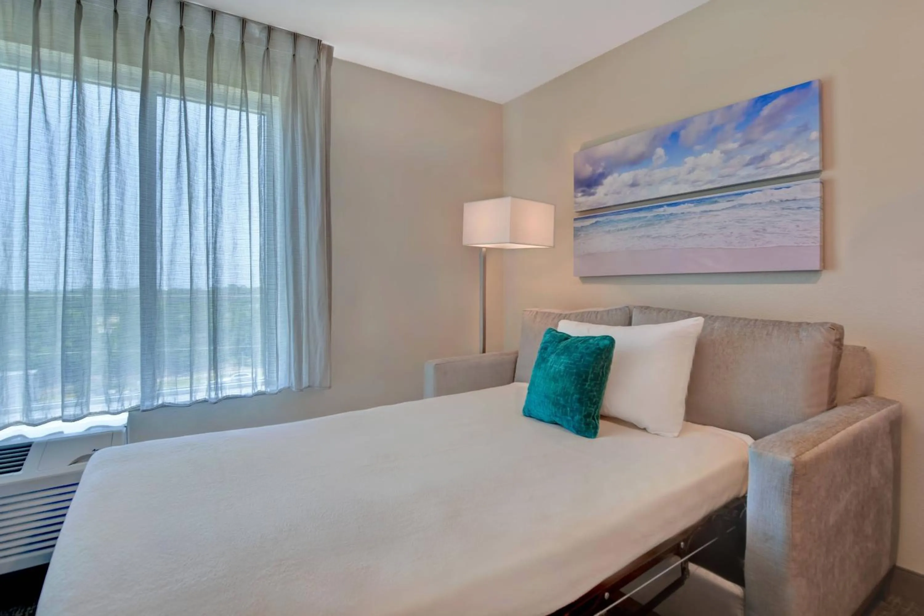 Bedroom, Bed in TownePlace Suites by Marriott Panama City Beach Pier Park