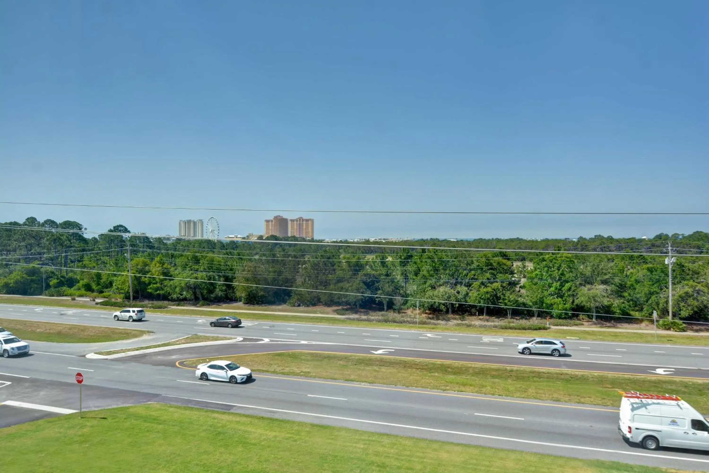 Bedroom in TownePlace Suites by Marriott Panama City Beach Pier Park
