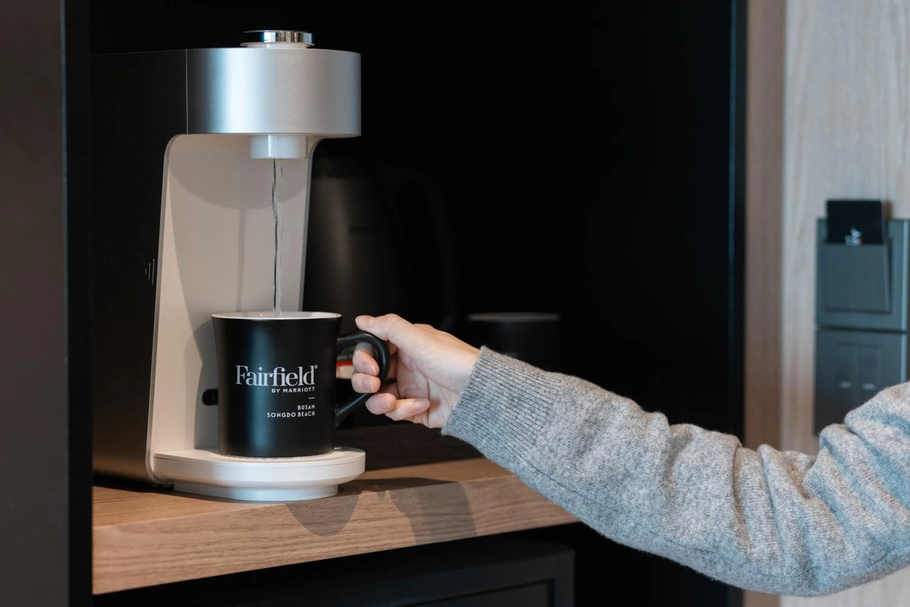 Decorative detail in Fairfield by Marriott Busan Songdo Beach