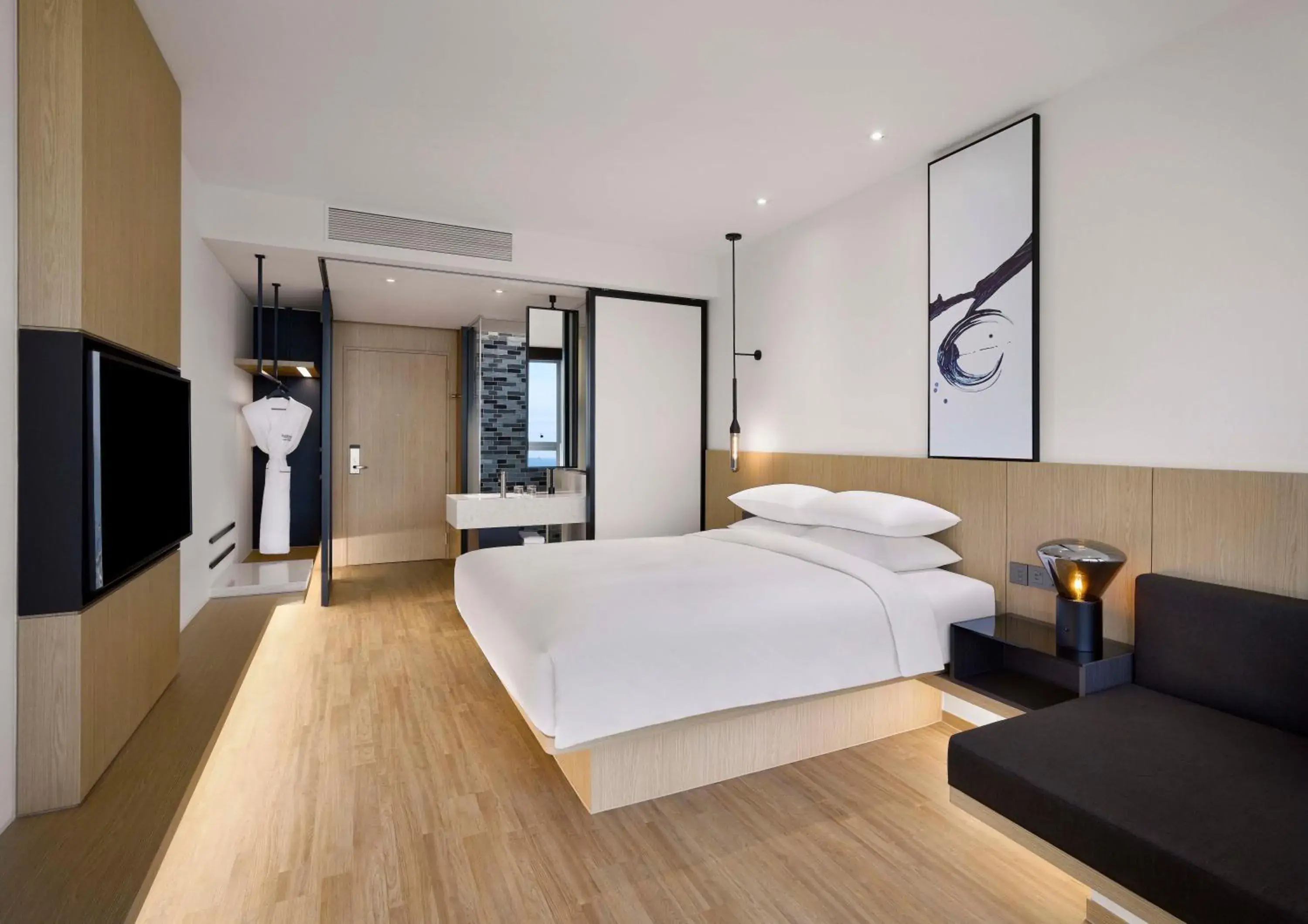 Standard Room - Guest room, 1 King, Sea view in Fairfield by Marriott Busan Songdo Beach Standard Room - Guest room, 1 King, Sea view in Fairfield by Marriott Busan Songdo Beach