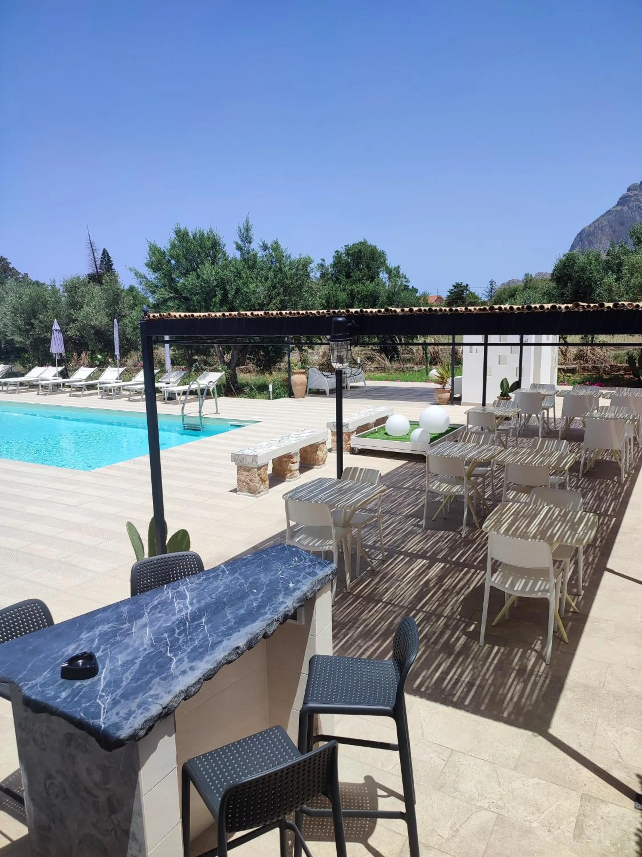 Patio in Inkantu B&B