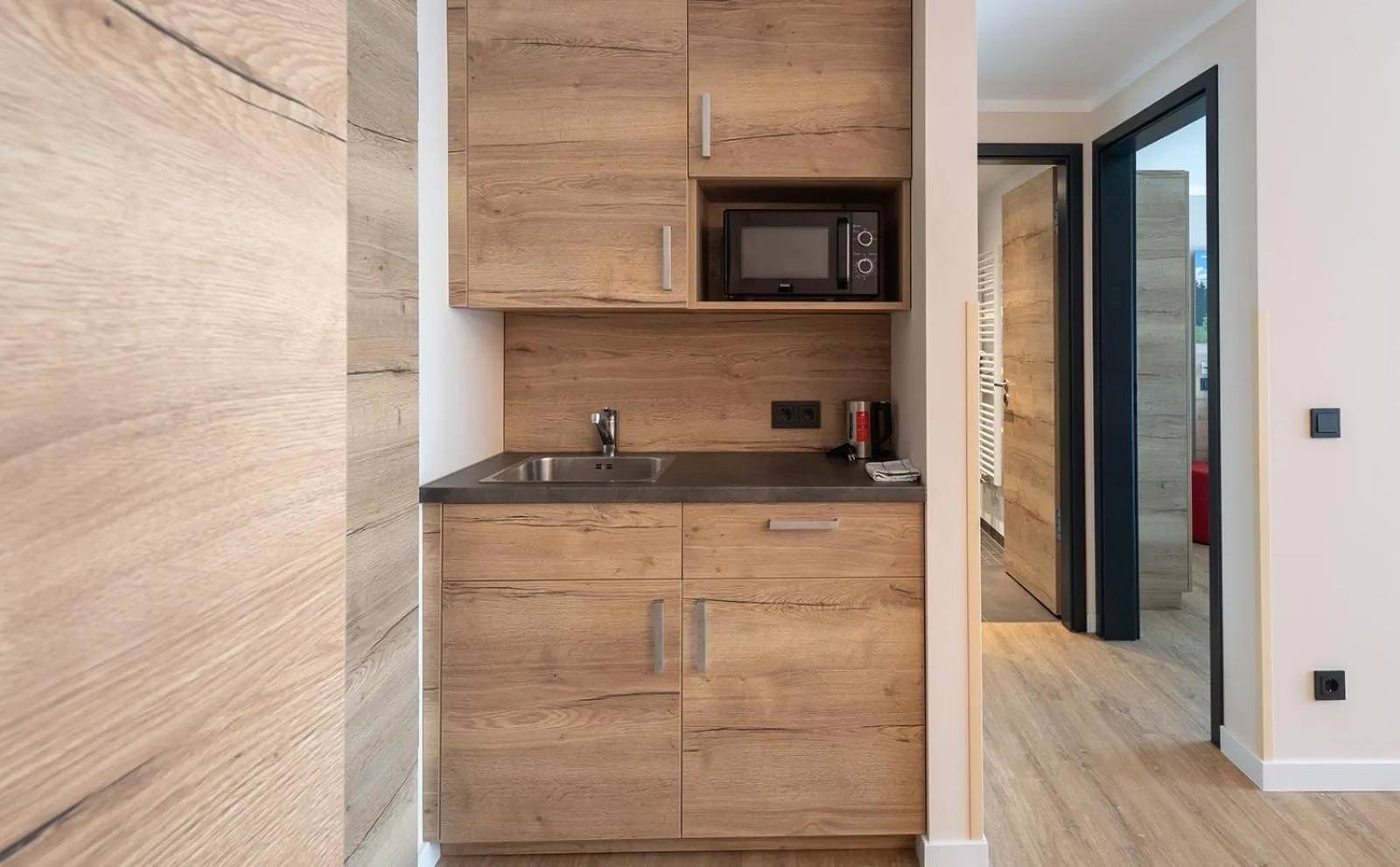 Kitchen or kitchenette in Rhön Park Aktiv Resort