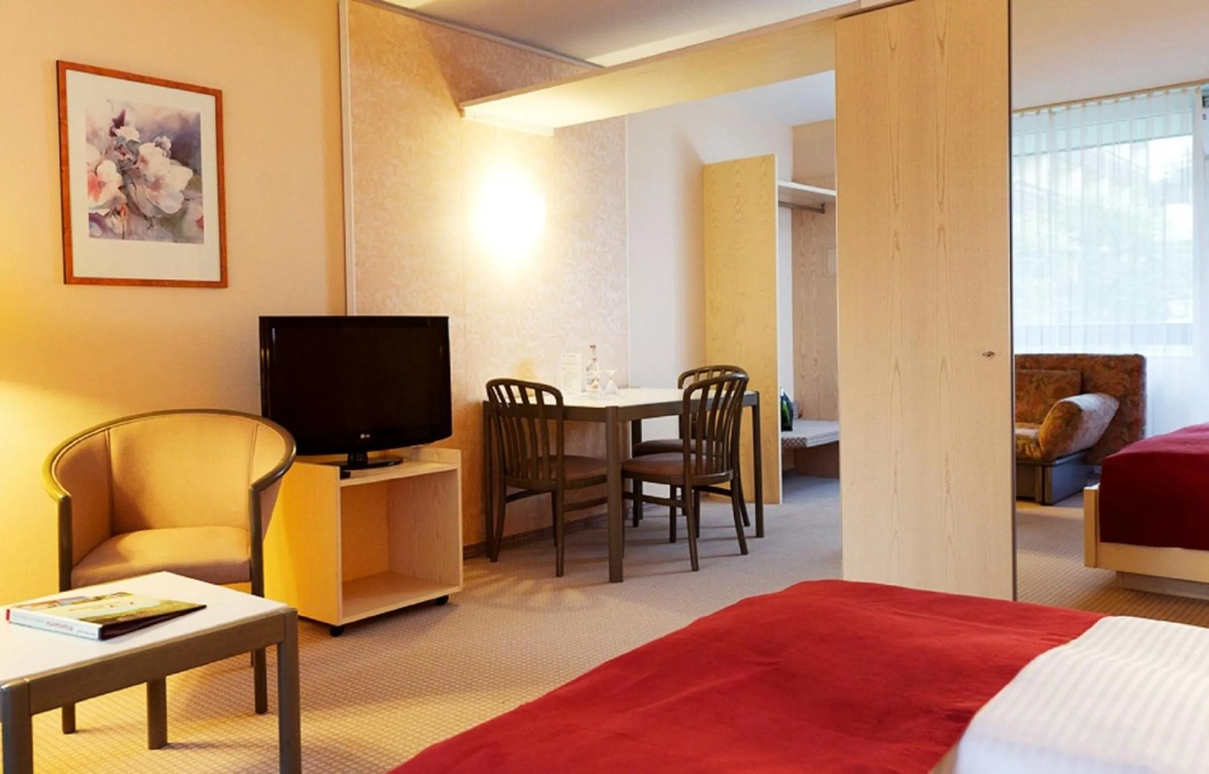 Photo of the whole room, Bed in Rhön Park Aktiv Resort