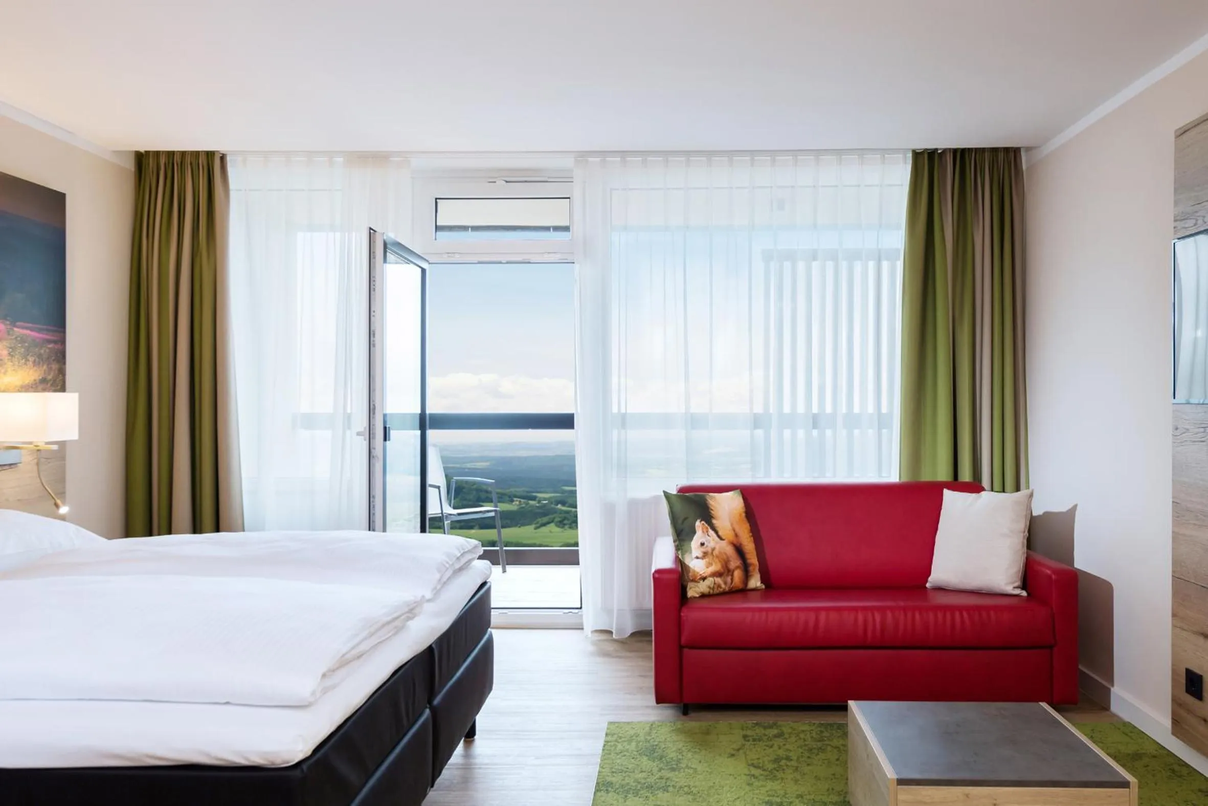 Photo of the whole room, Bed in Rhön Park Aktiv Resort