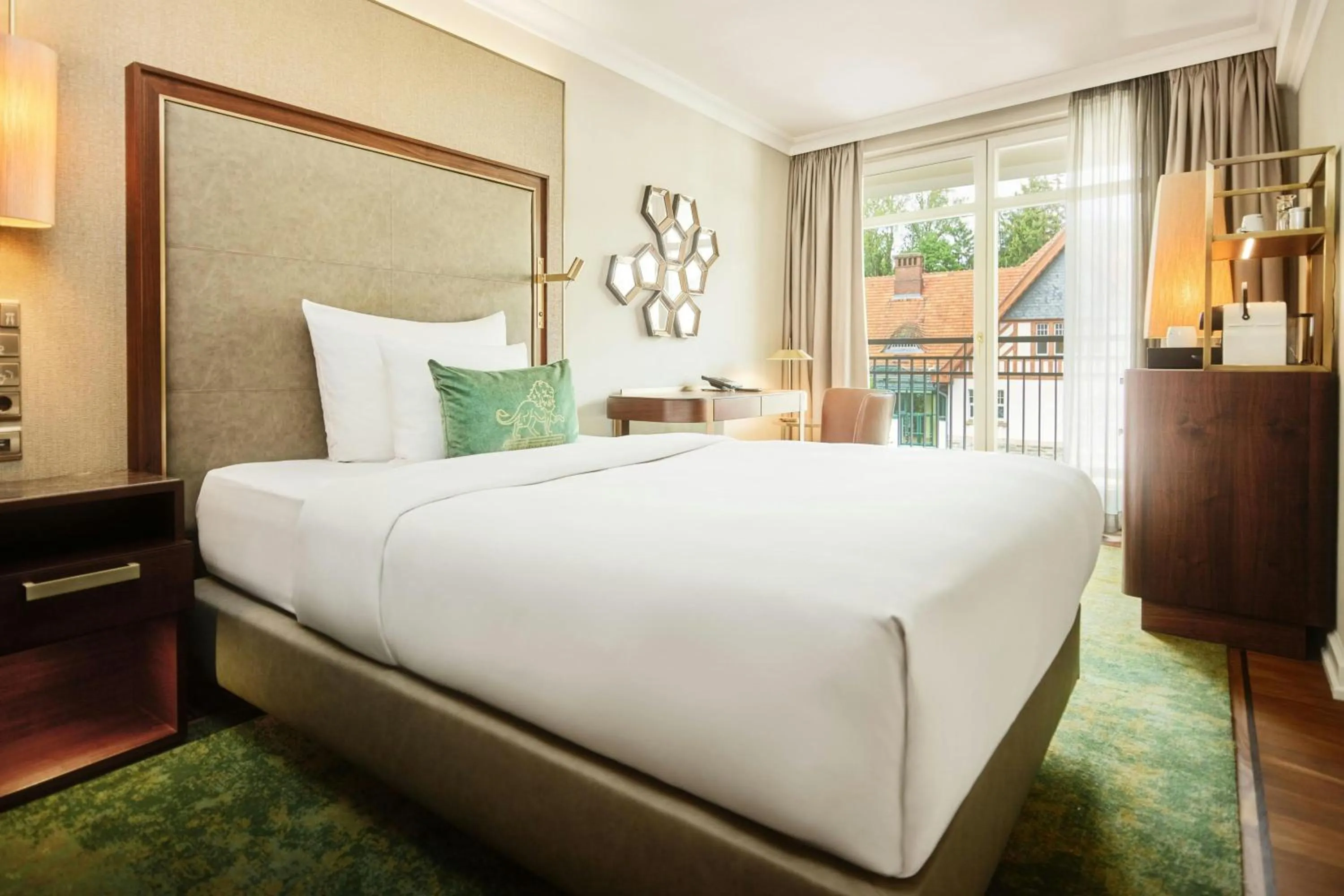 Photo of the whole room, Bed in Falkenstein Grand, Autograph Collection