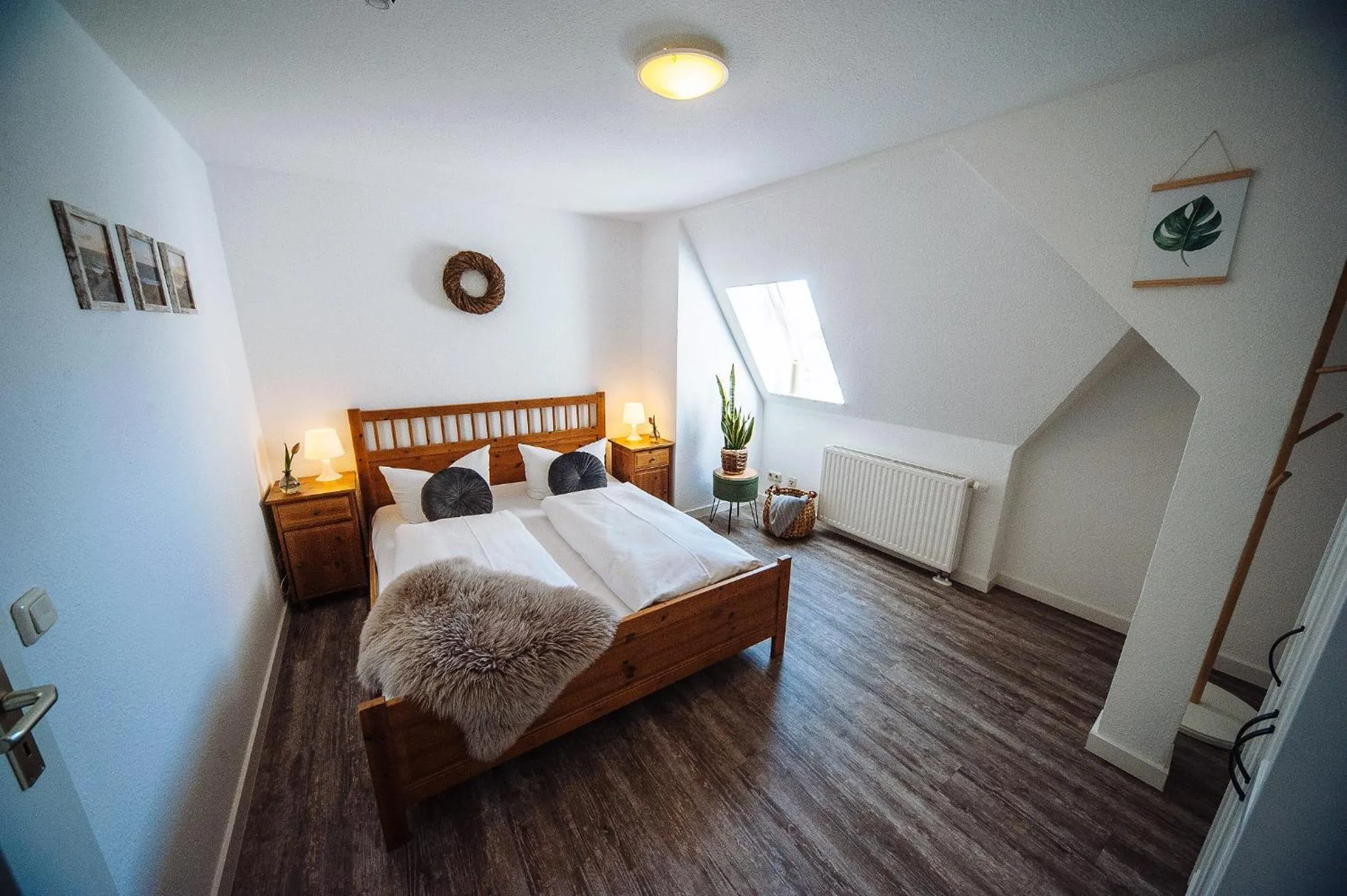 Bed in Apartmenthaus Kaiser Friedrich