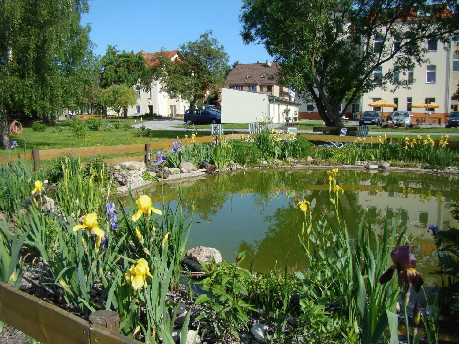 Garden in Apartmenthaus Kaiser Friedrich