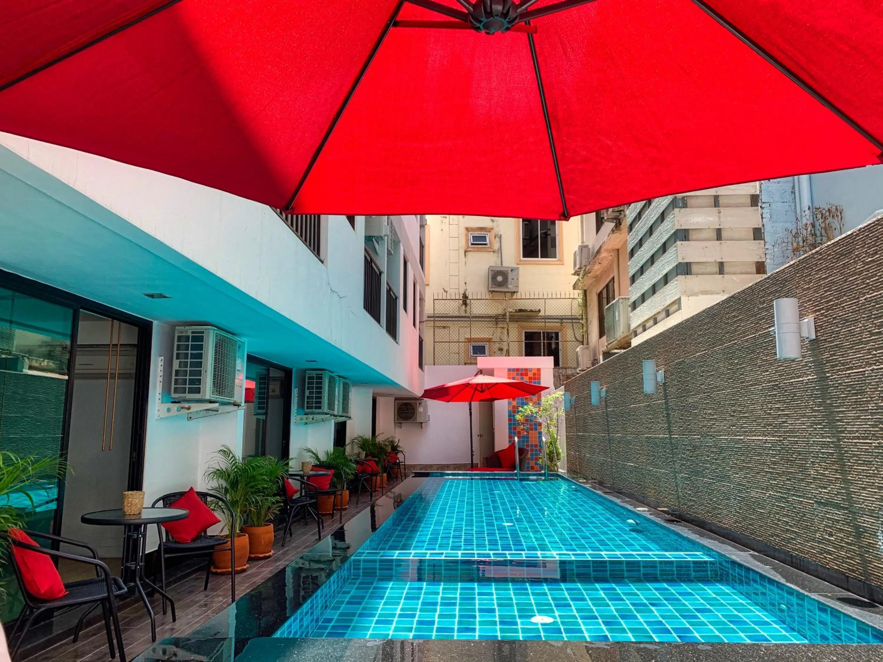 Decorative detail in Scandia Beach Hotel